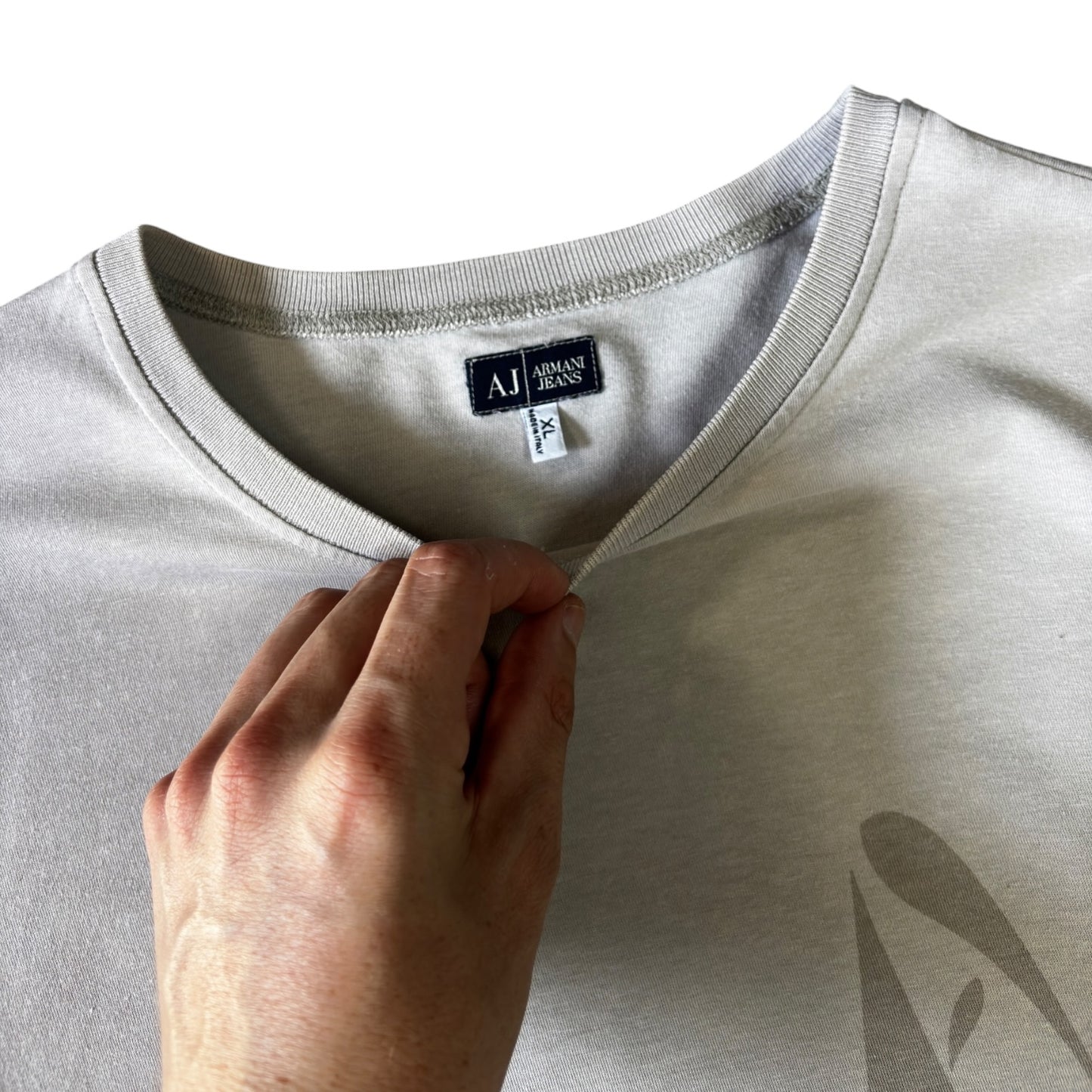 Armani Jeans 00's Graphic T Shirt XL