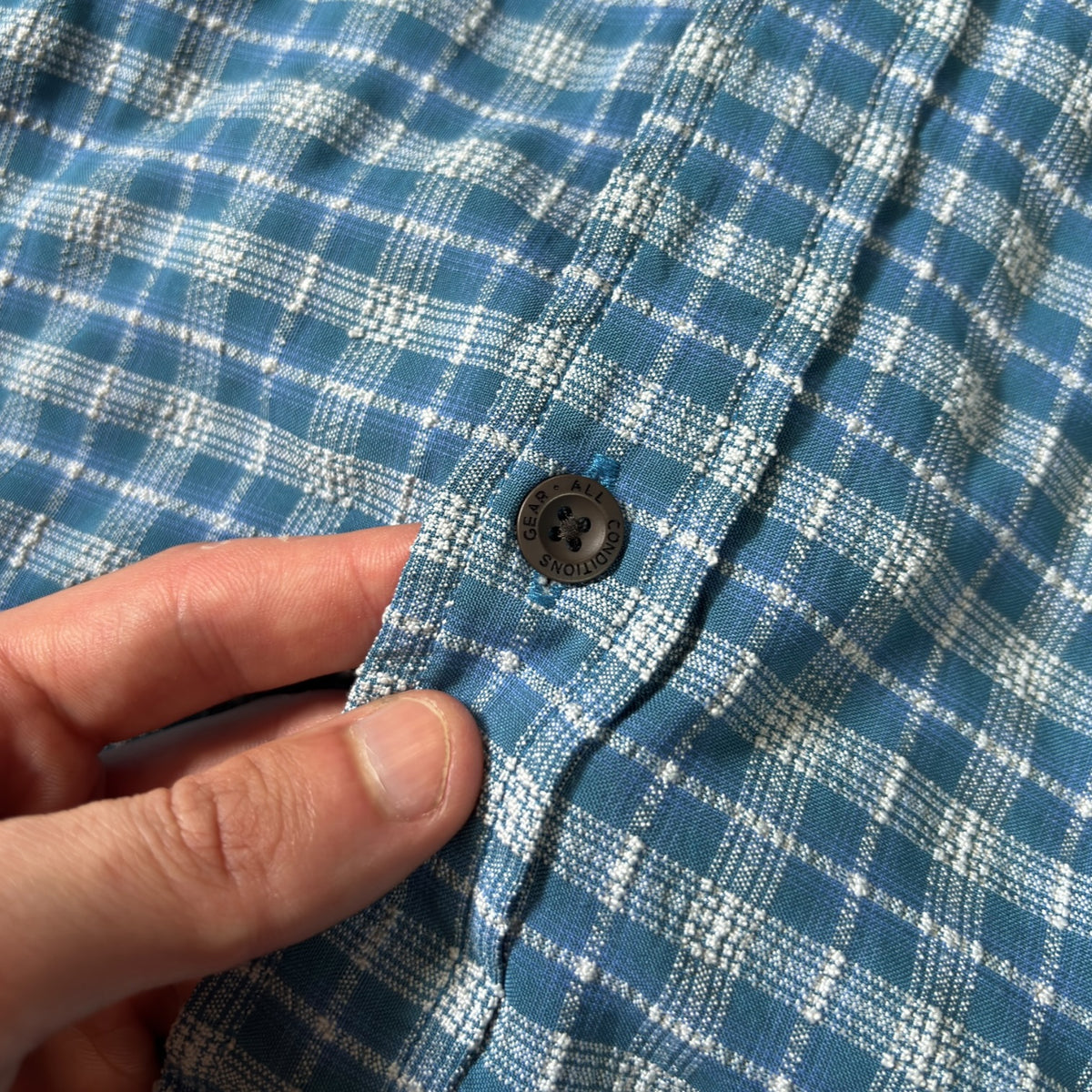 Nike ACG 00's Plaid Ventilated Shirt L