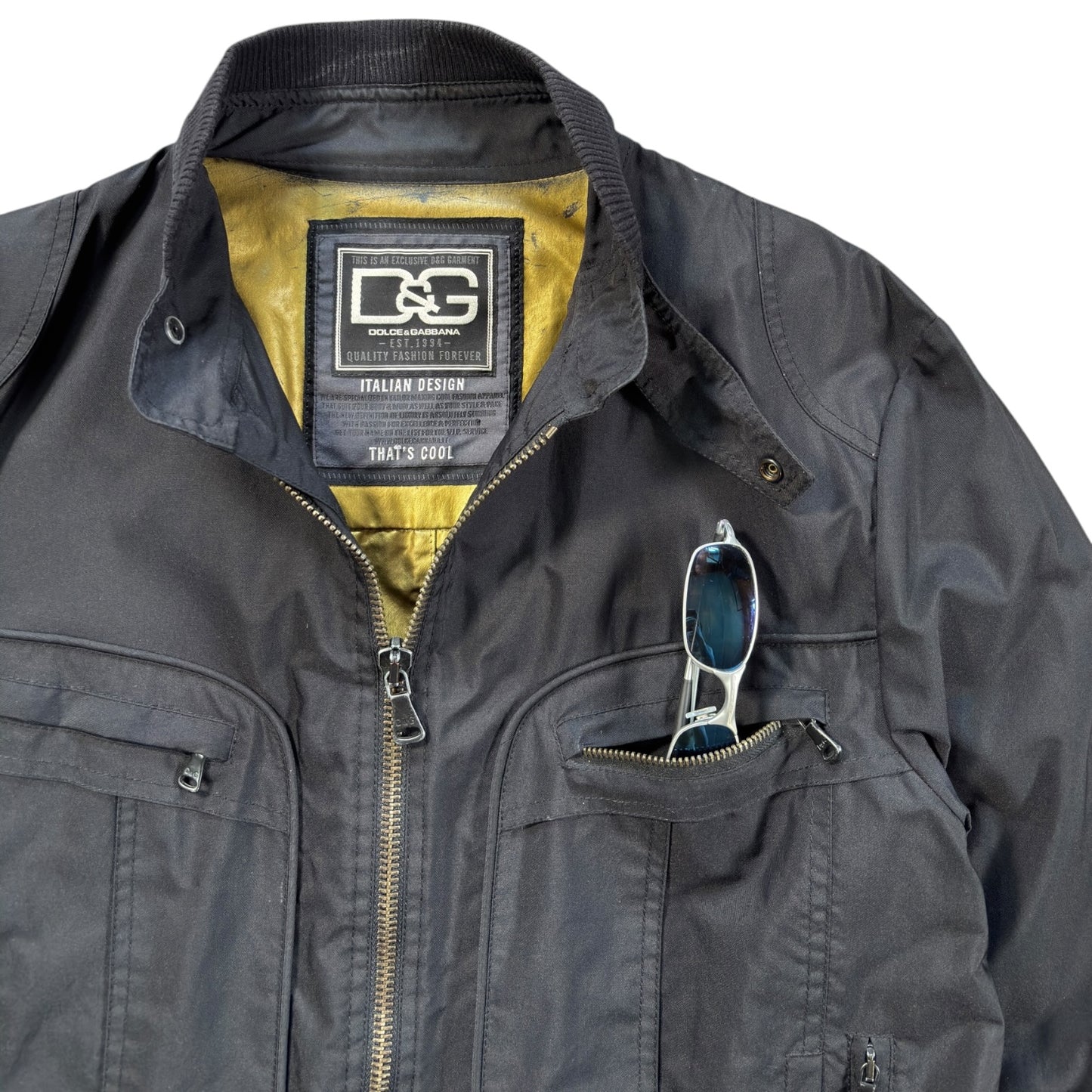 Dolce & Gabbana 90’s Multipocket Panelled Jacket M