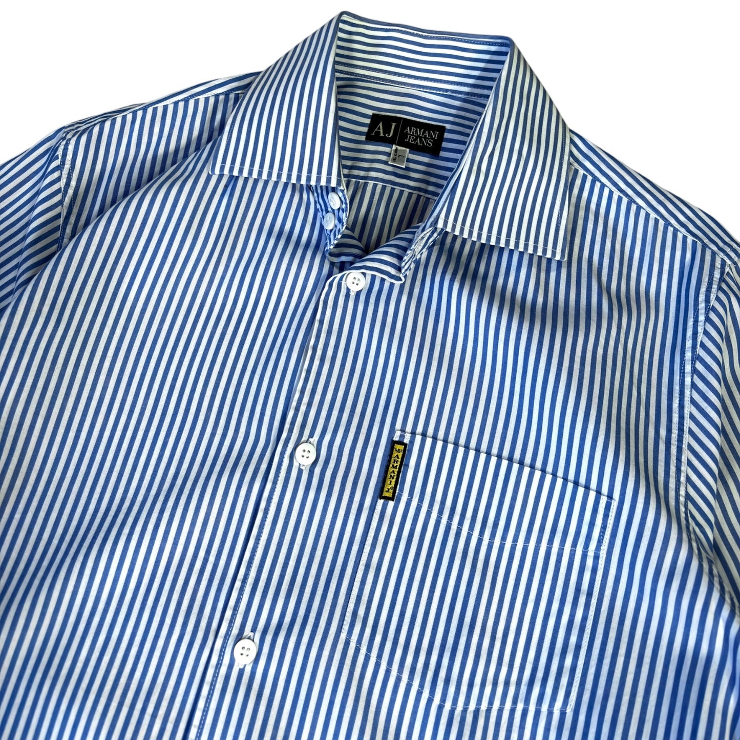 Armani Jeans 00’s Striped Longsleeve Shirt L