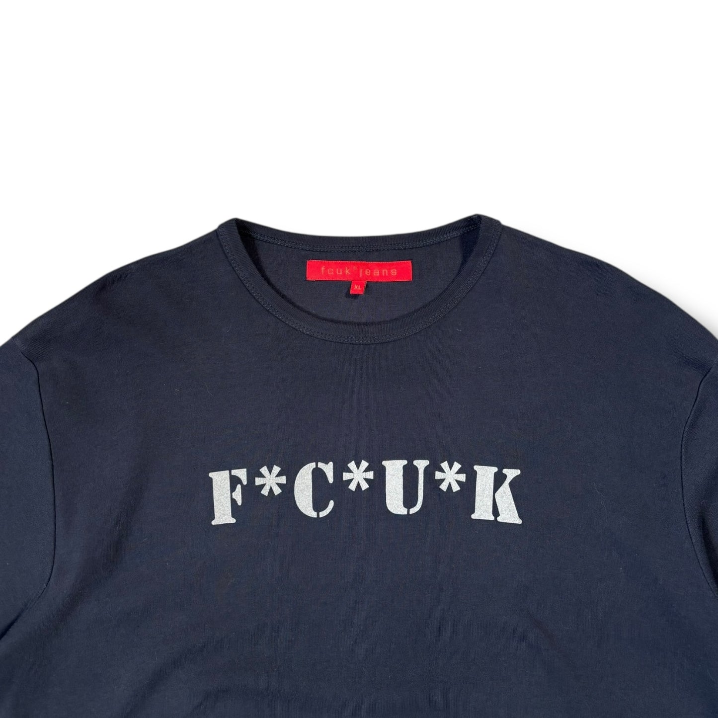 FCUK 00’s “F*C*U*K” T Shirt Extra Large