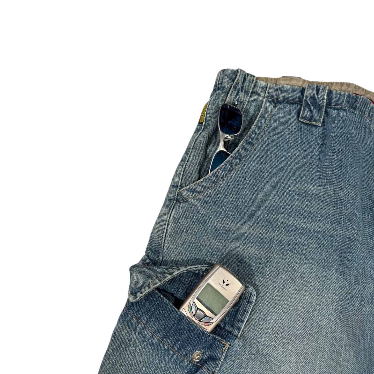 Armani Jeans 00’s Denim Cargo Trousers W36