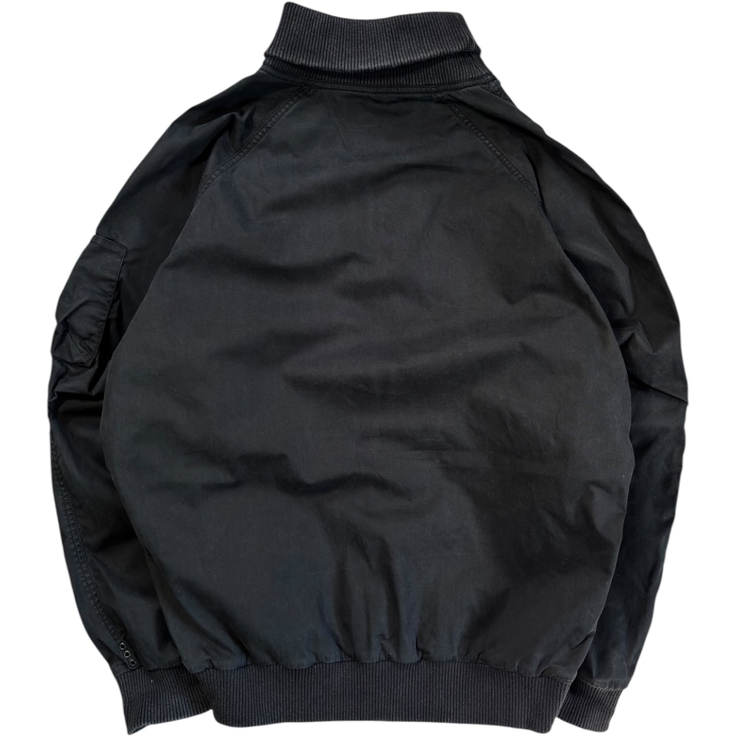 Maharishi 2002 Ribbed Neck Drill Top S