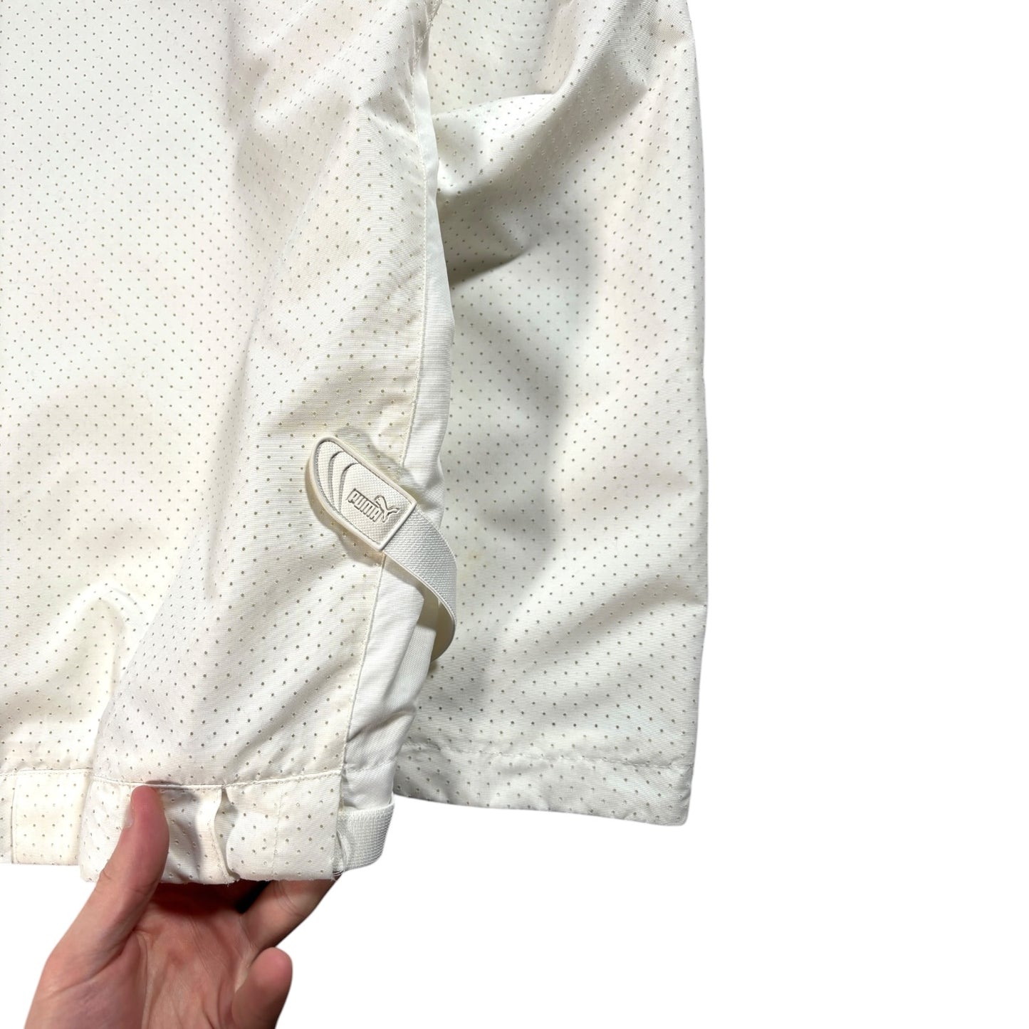 Puma Mostro 2004 Off White Technical Perforated Jacket L