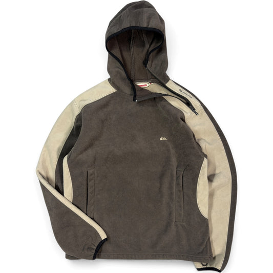 Quiksilver 00’s Hooded Shoulder Zip Fleece M