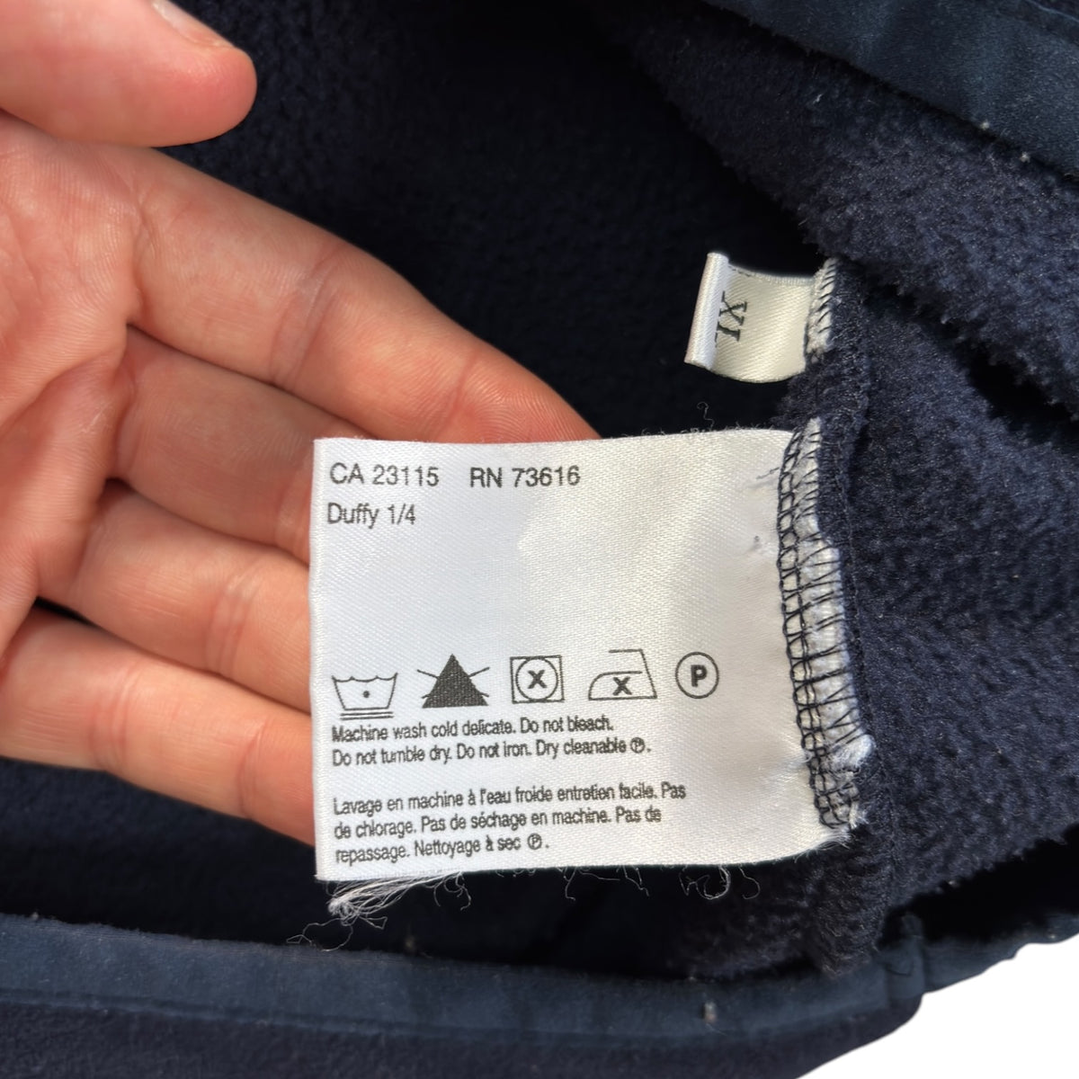 Hugo Boss Orange 00’s Panelled Quarter Zip Fleece XL