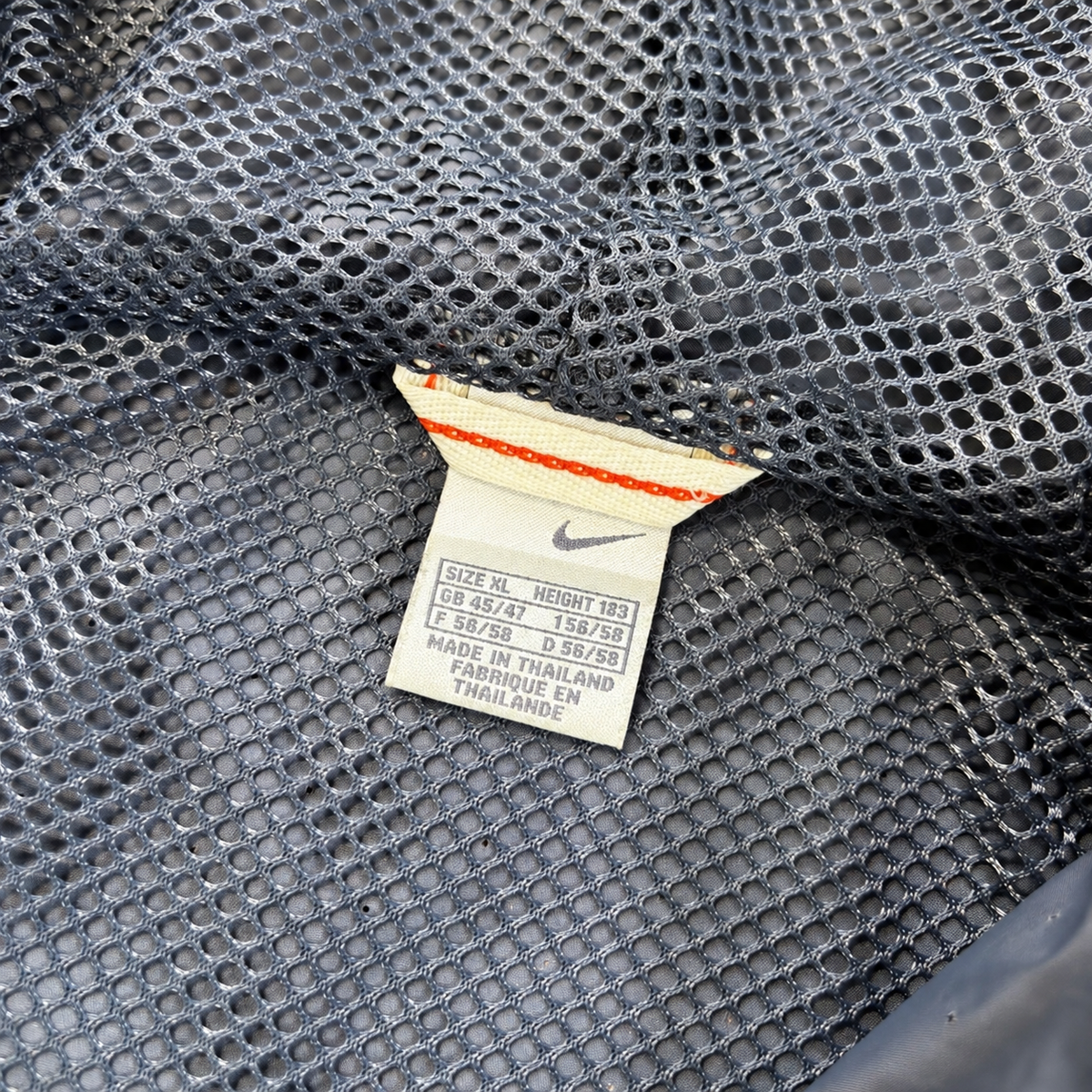 Nike 00’s White Label Perforated Dual Zip Jacket XL