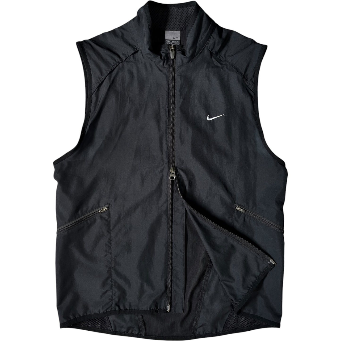 Nike 00's Dual Zip Mesh Vest Jacket S