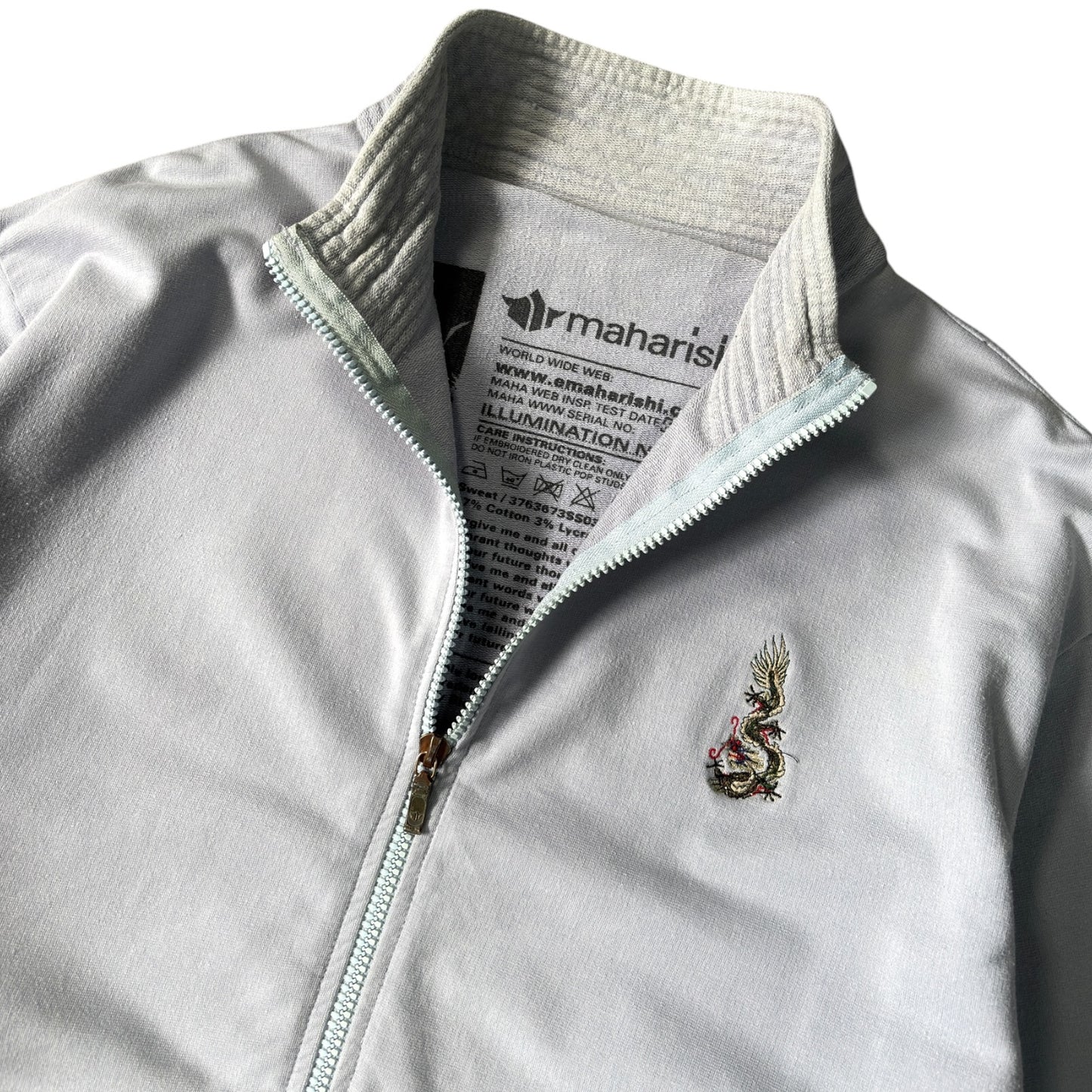 Maharishi 00’s Full Zip Embroidered Cotton Jacket L