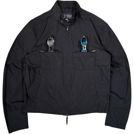 Armani Jeans 00’s Cropped Multipocket Jacket L