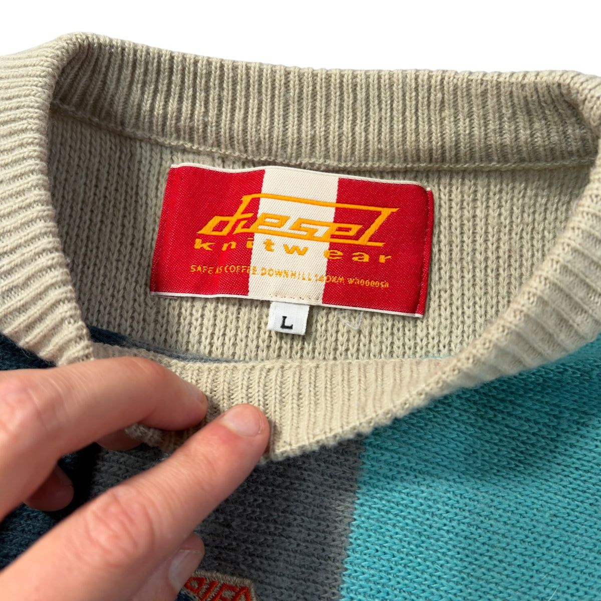 Diesel 90’s Heavyweight Tonal Knit L