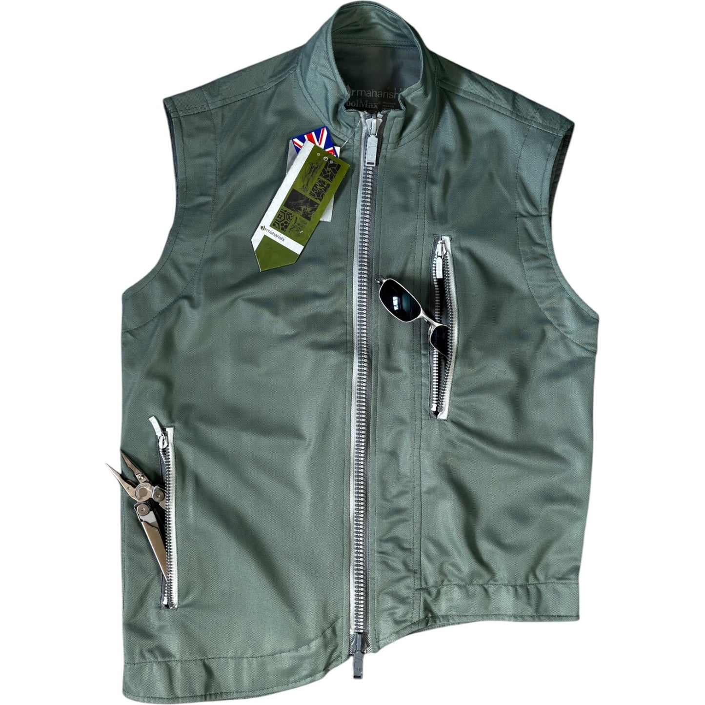 Maharishi 1999 Coolmax Utility Vest Jacket S