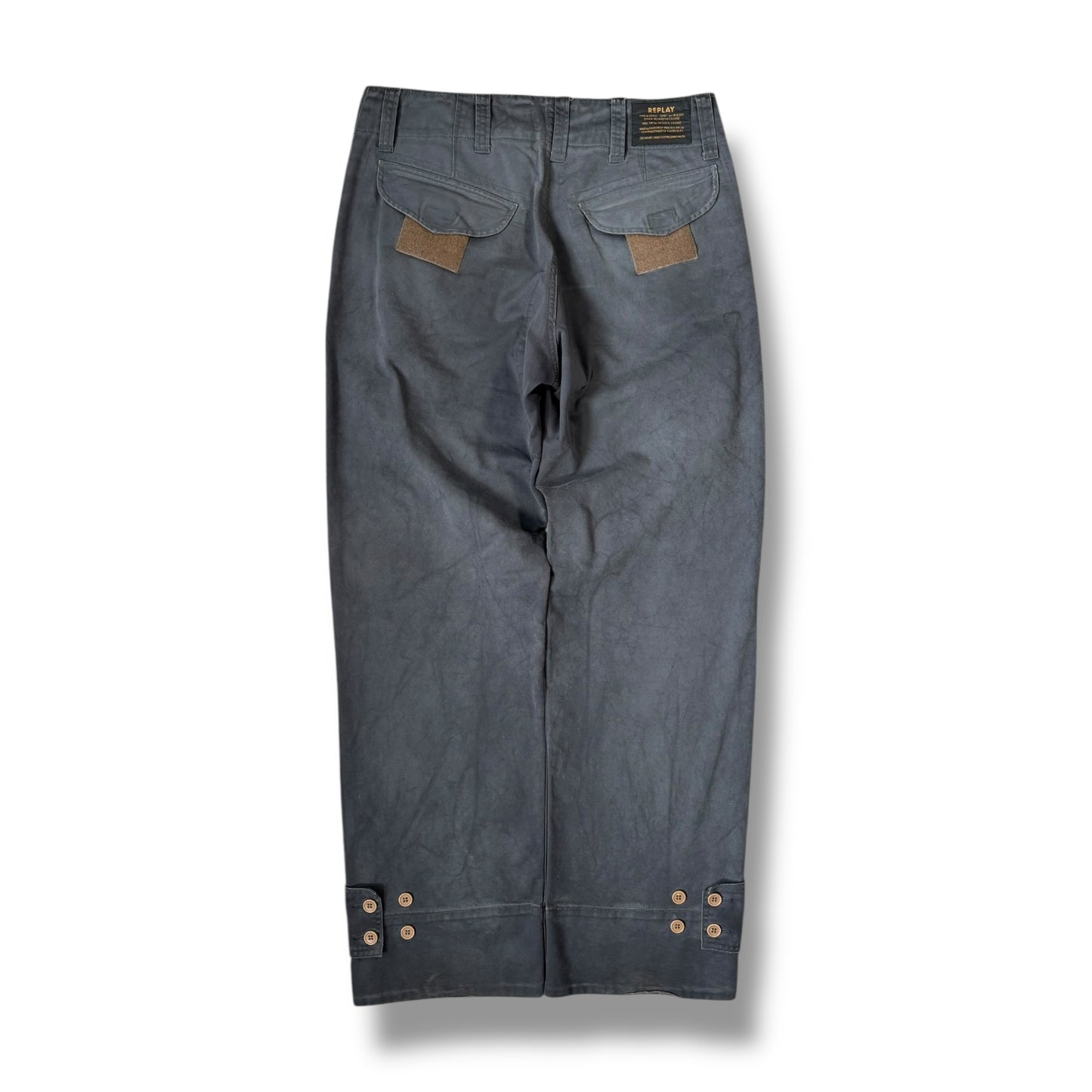Replay 00’s Multipocket Utility Cargo Bottoms 30W