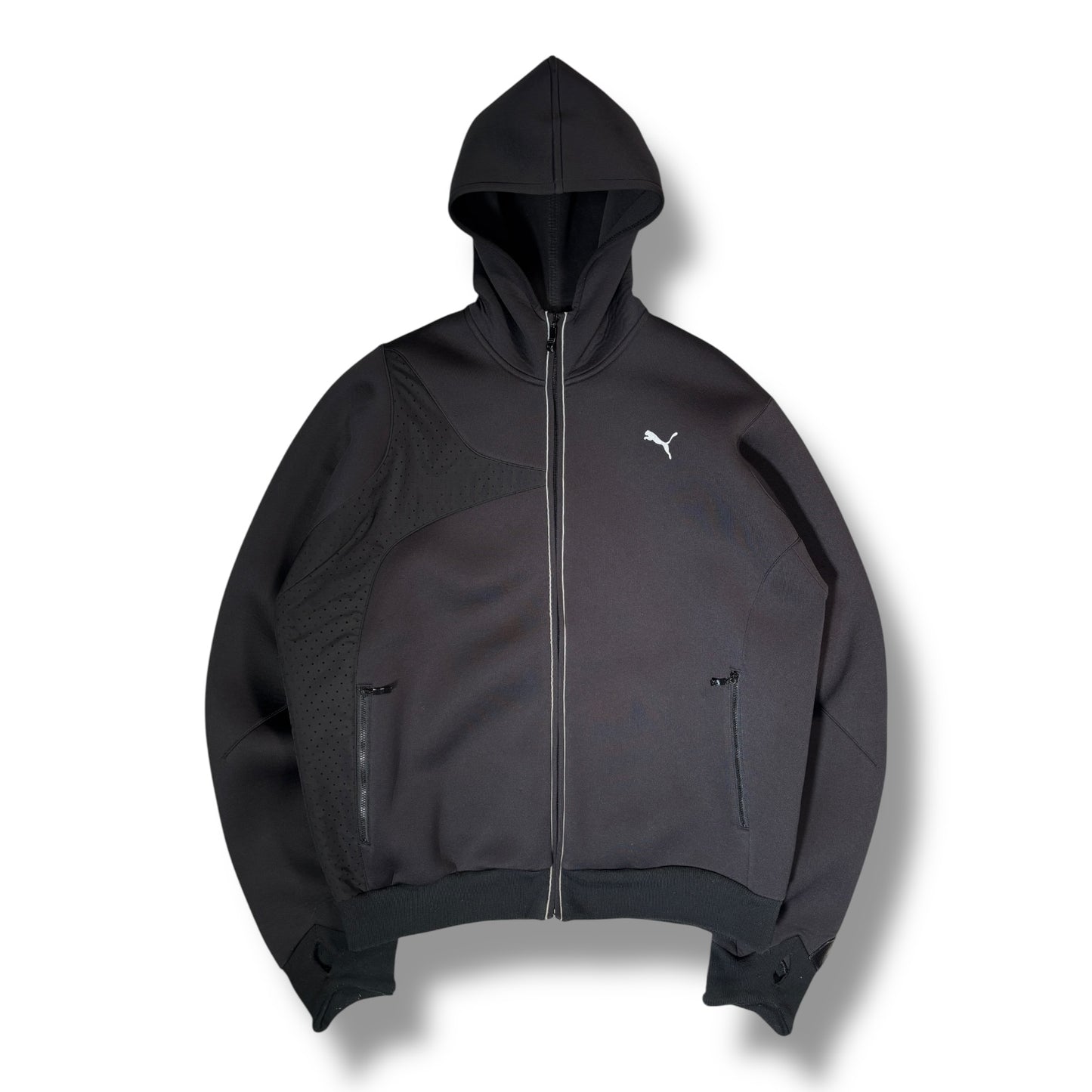 Puma Mostro 00’s Neoprene Perforated Hoodie Extra Large