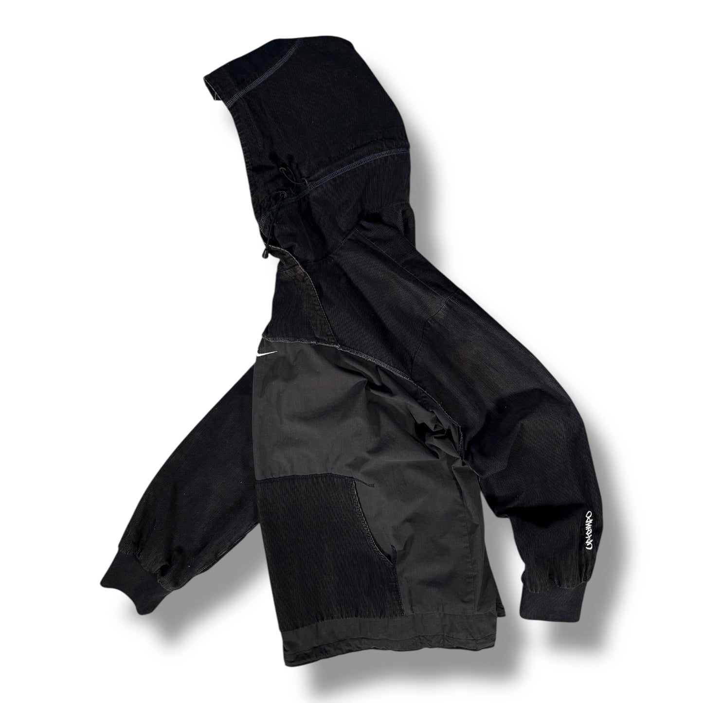 Nike Uptempo 00’s Two Tone Pannell Hoodie Medium