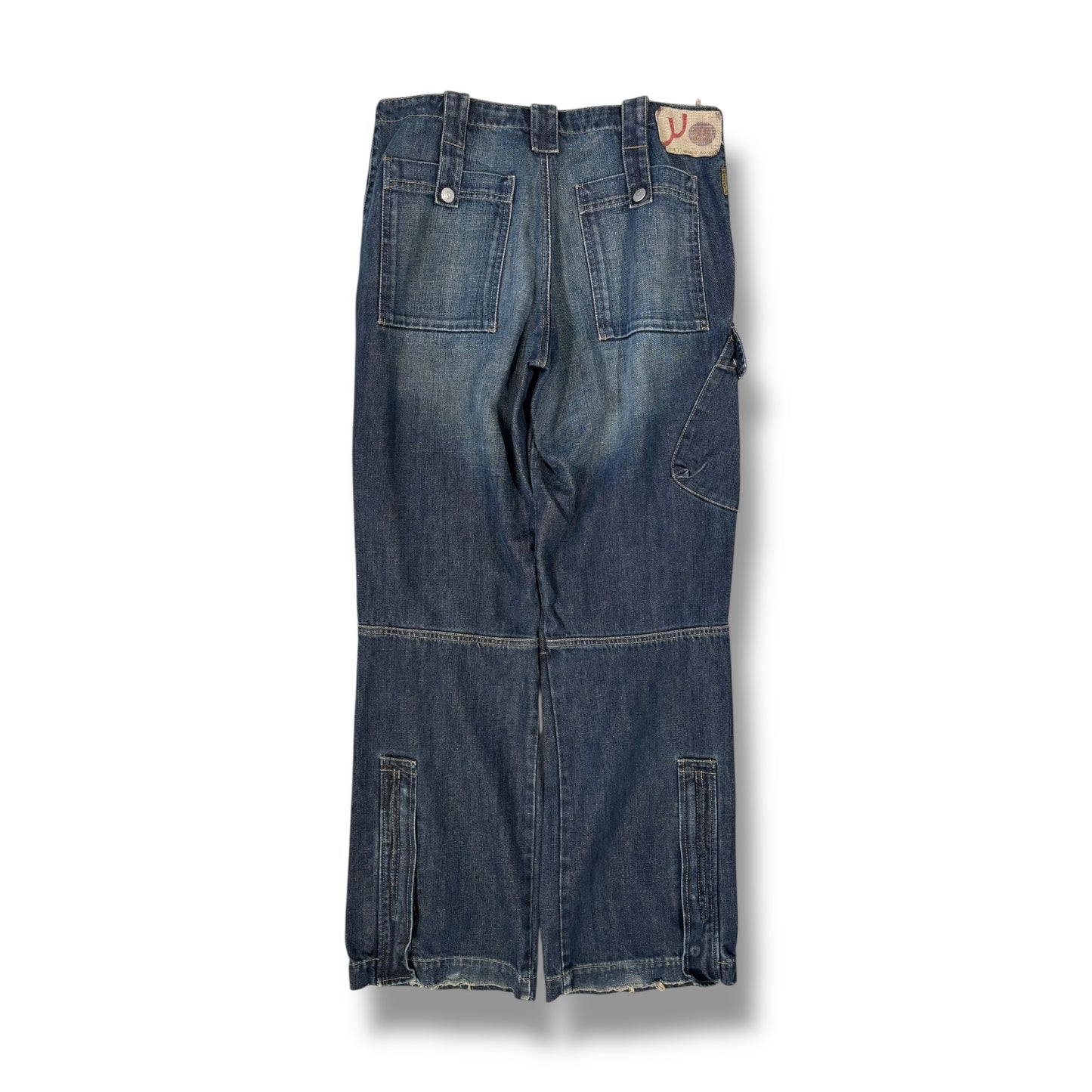 Armani Jeans 00’s Denim Cargo Trousers W34