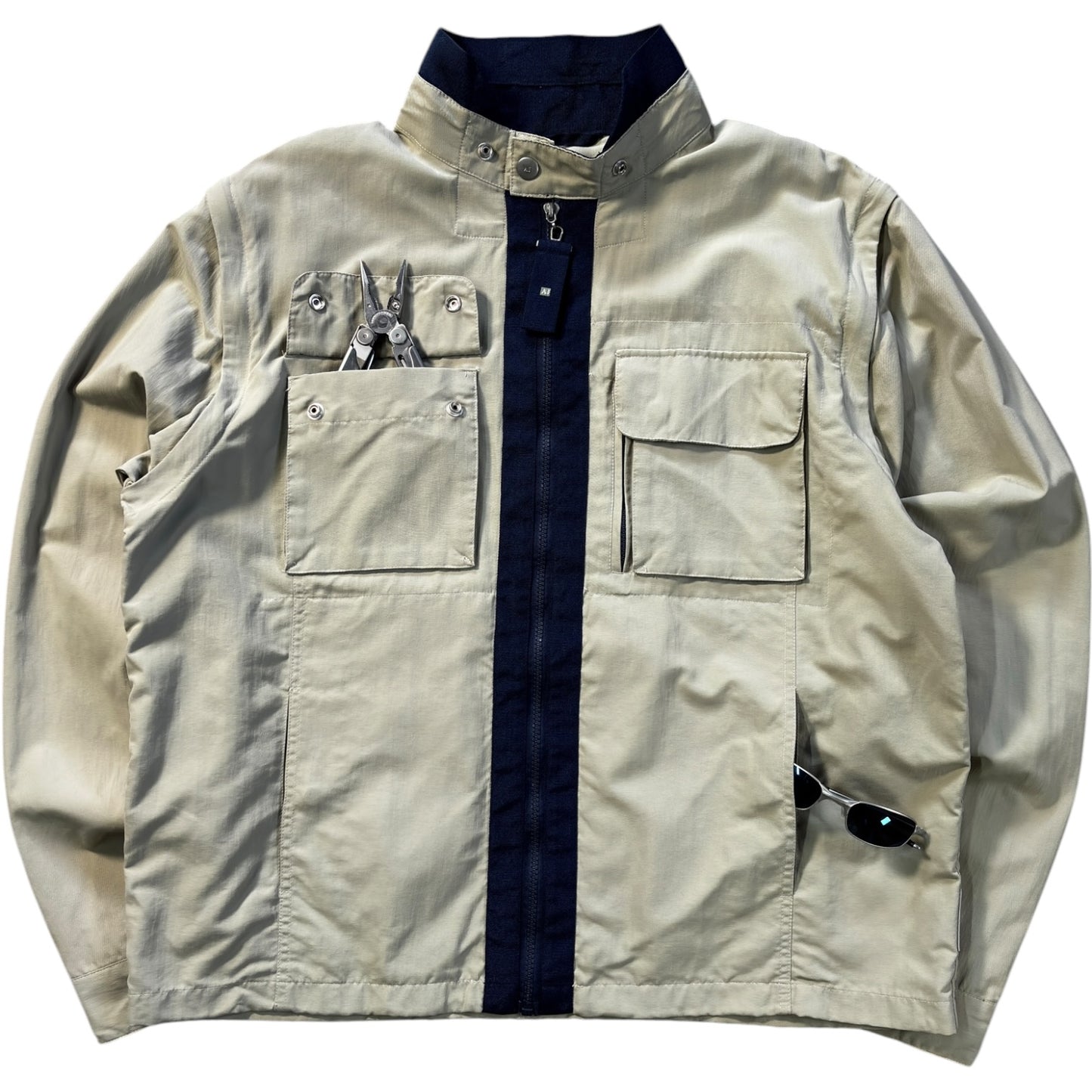 Armani Jeans 00’s Convertible Multipocket Jacket XL