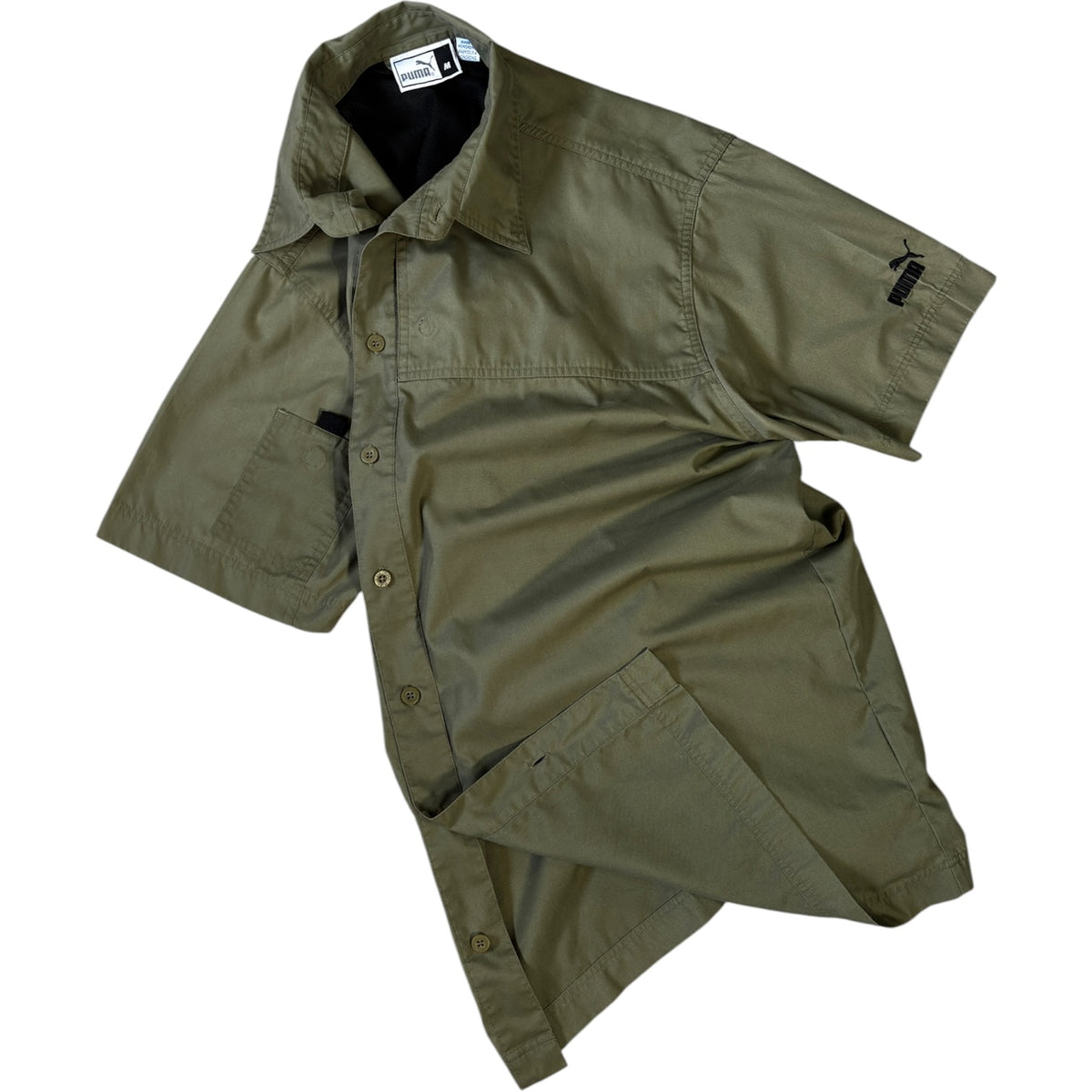 Puma 00's Short Sleeve Utility Shirt M