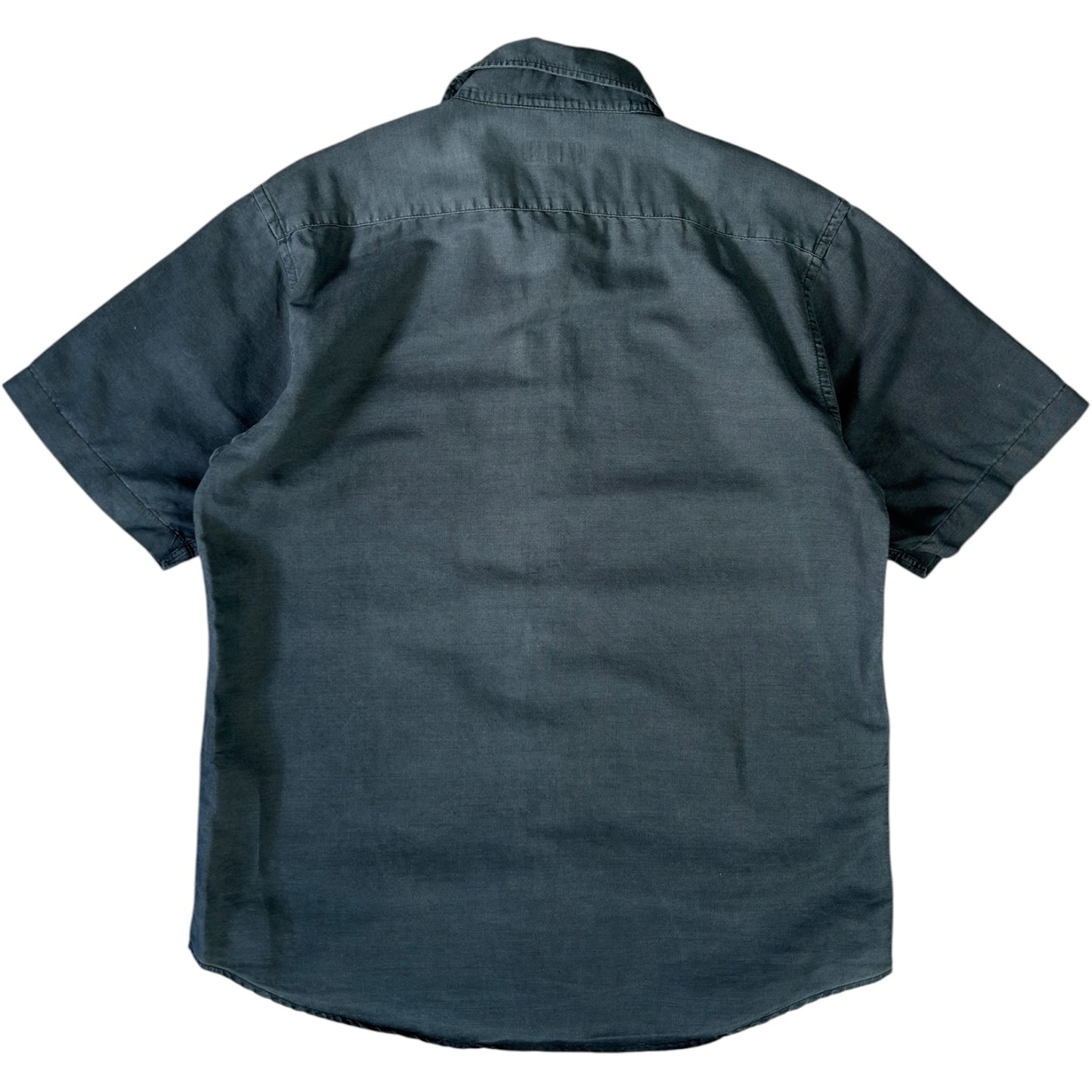 Armani Jeans 00's Faded Cotton Shirt XL