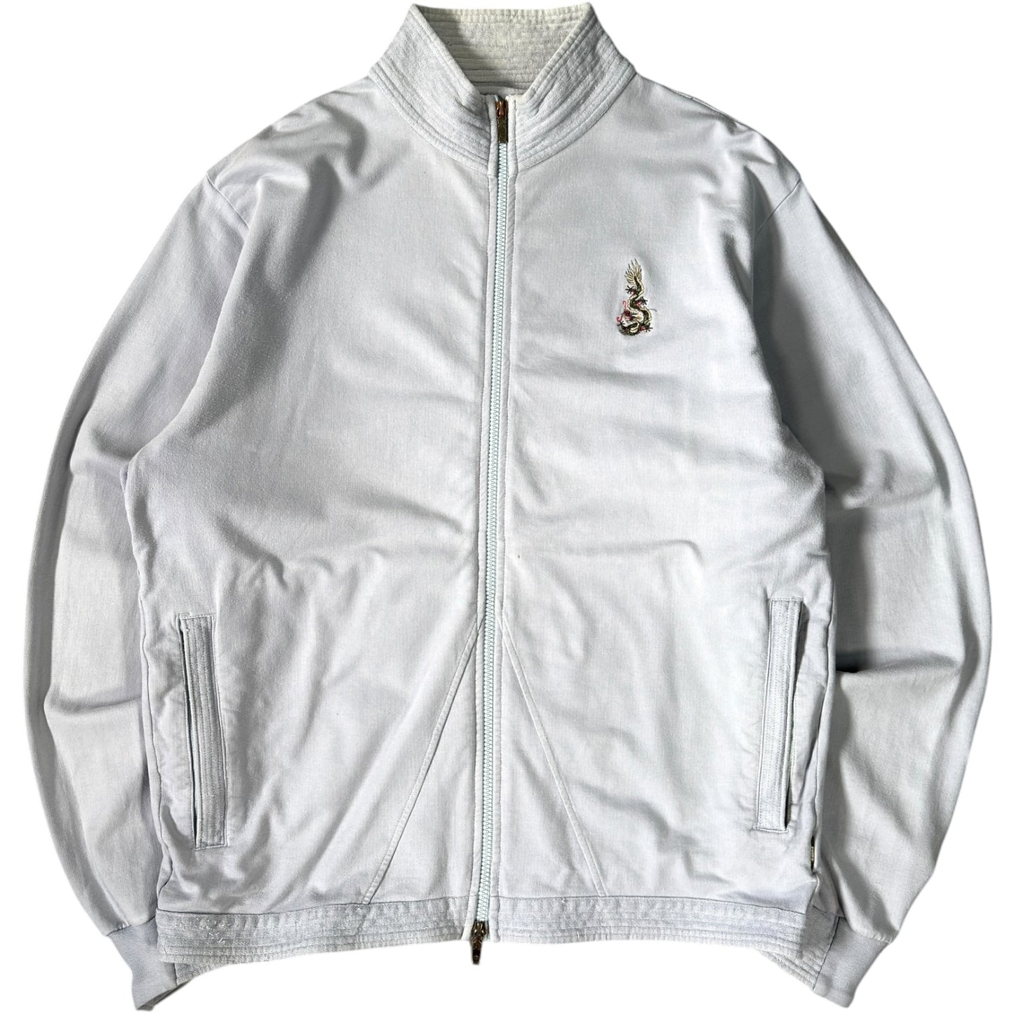 Maharishi 00’s Full Zip Embroidered Cotton Jacket L