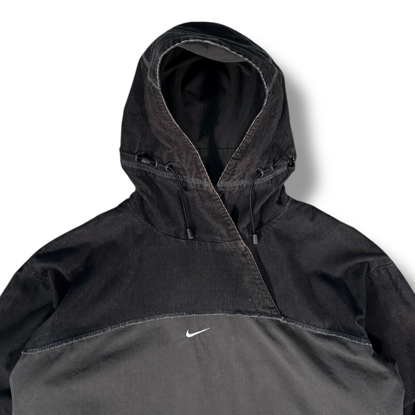 Nike Uptempo 00’s Two Tone Pannell Hoodie Medium