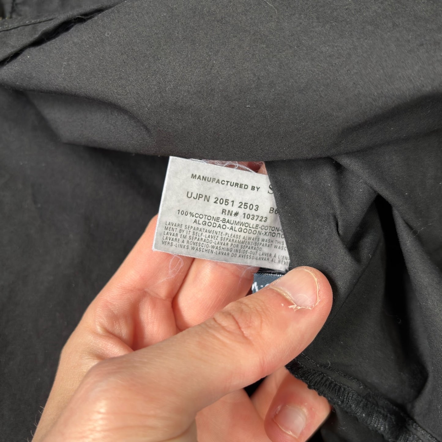 Armani Jeans 00’s Lightweight Cotton Jacket L
