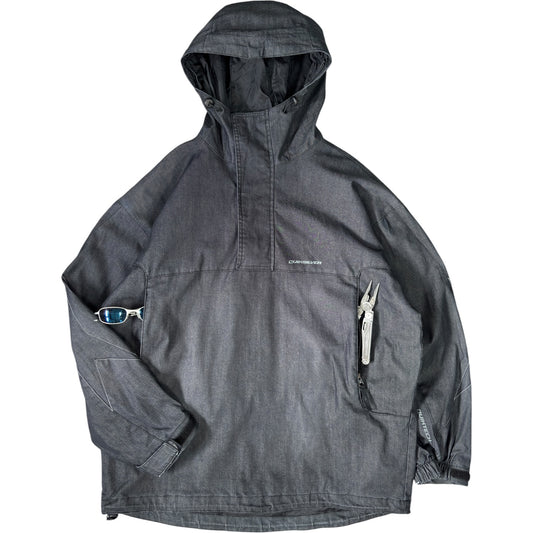 Quiksilver 00’s Quiktech “Spy Games” Cotton Half Zip Anorak Jacket M