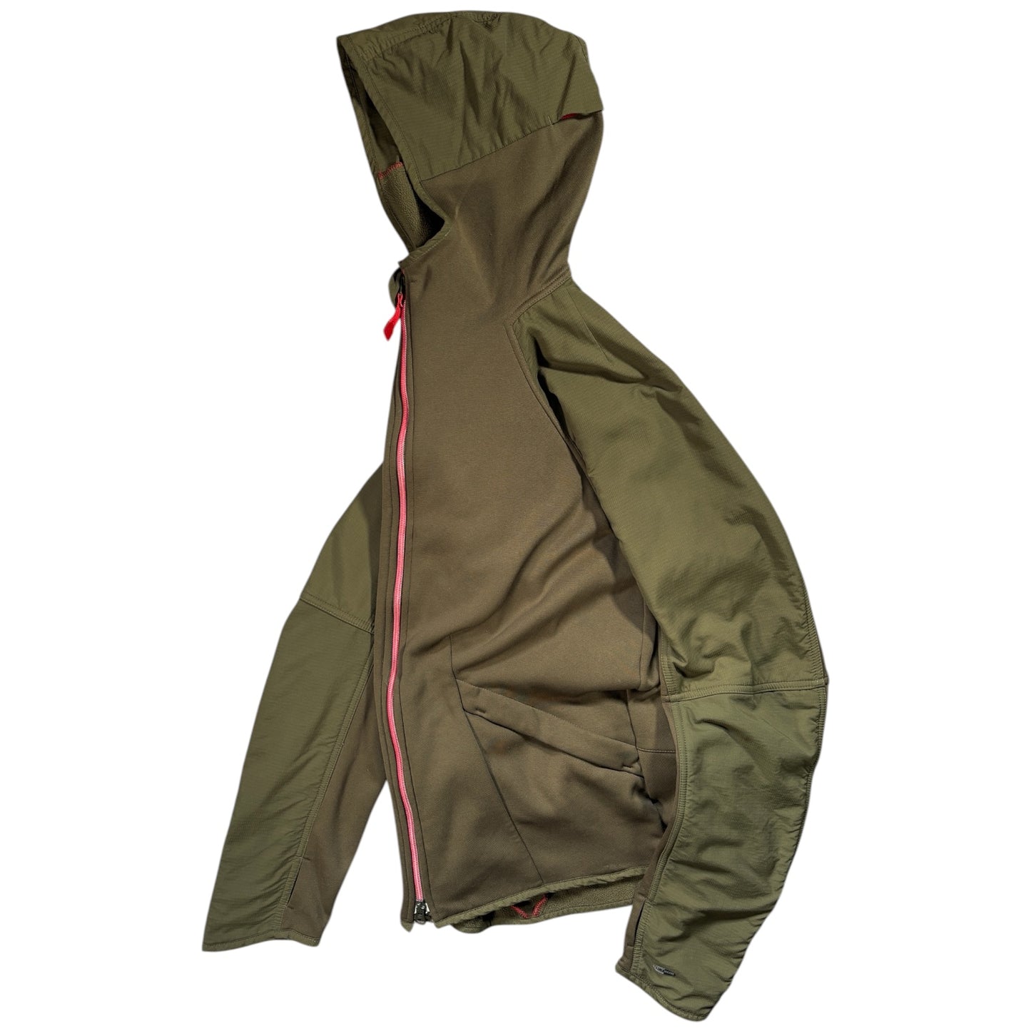 Adidas 2003 Asymmetrical Zip Two Tone Climawarm Hoodie L