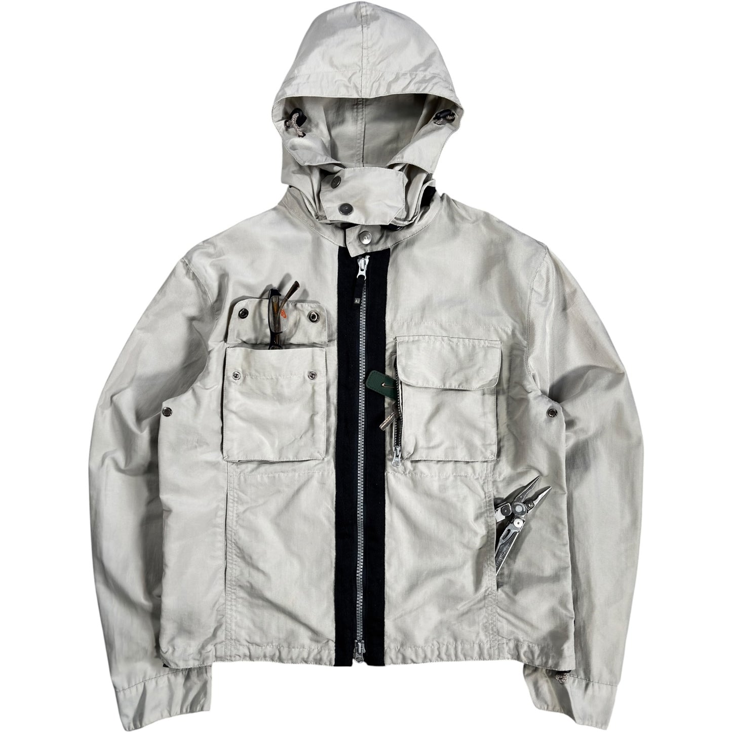 Armani Jeans 00’s Multipocket Convertible Jacket M