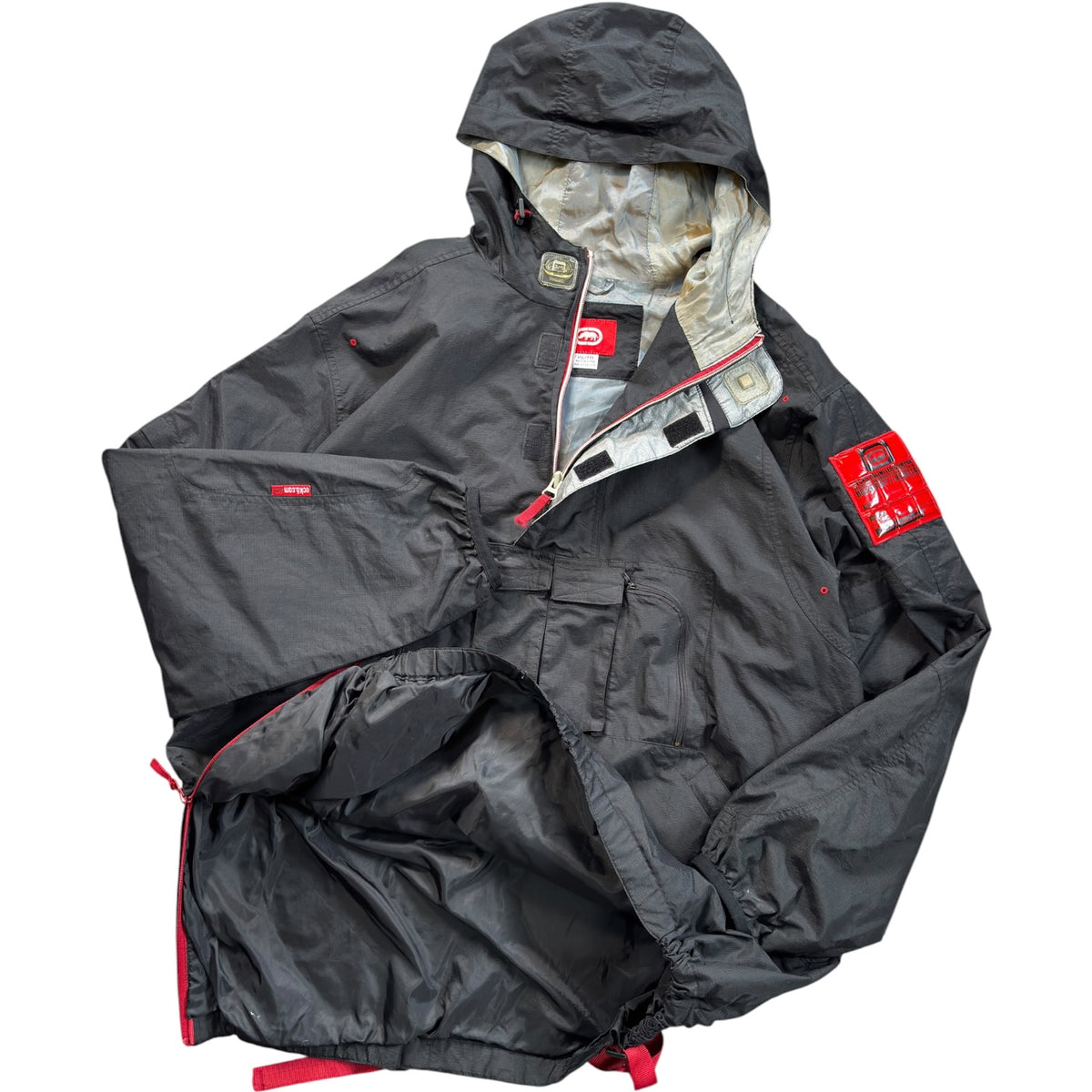 Ecko 00’s Multipocket Half Zip Anorak Jacket XXL