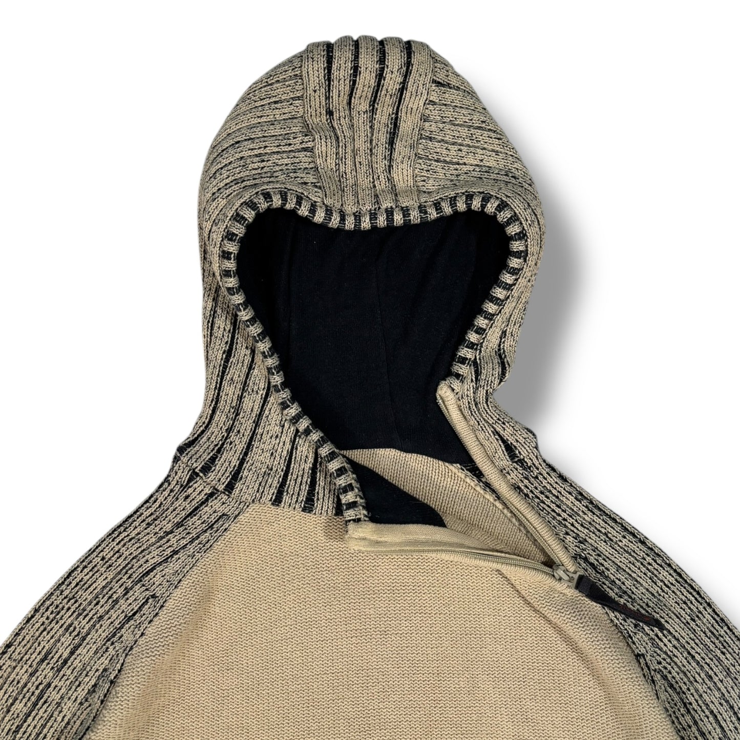 Schott 2005 Balaclava Knit Hoodie Extra Large