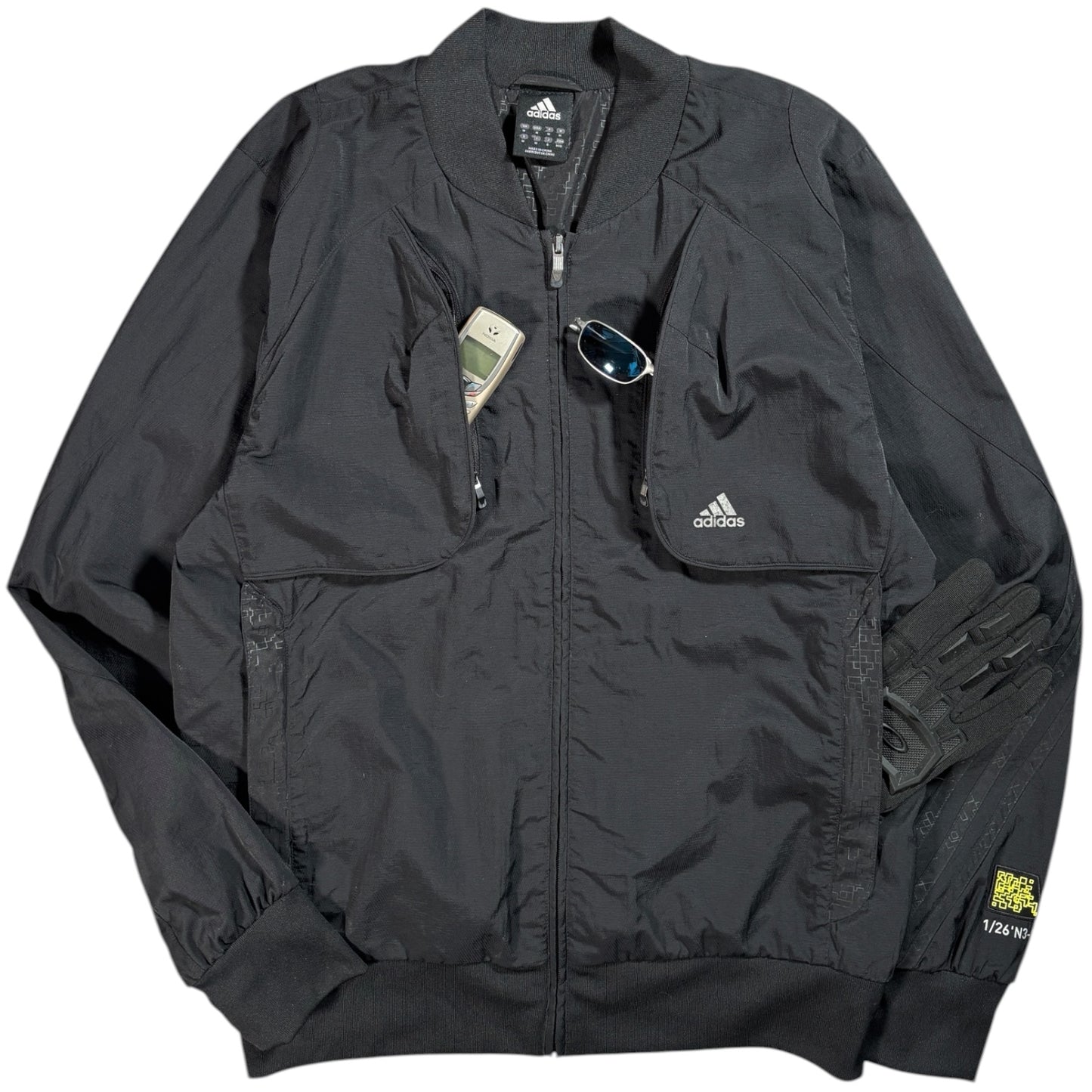Adidas 2007 3D Pocket Bomber Jacket M