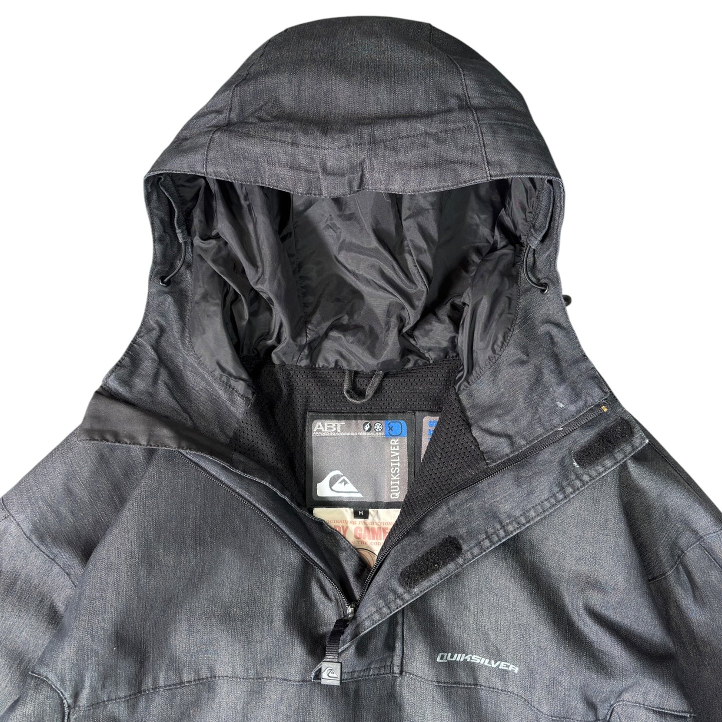 Quiksilver 00’s Quiktech “Spy Games” Cotton Half Zip Anorak Jacket M