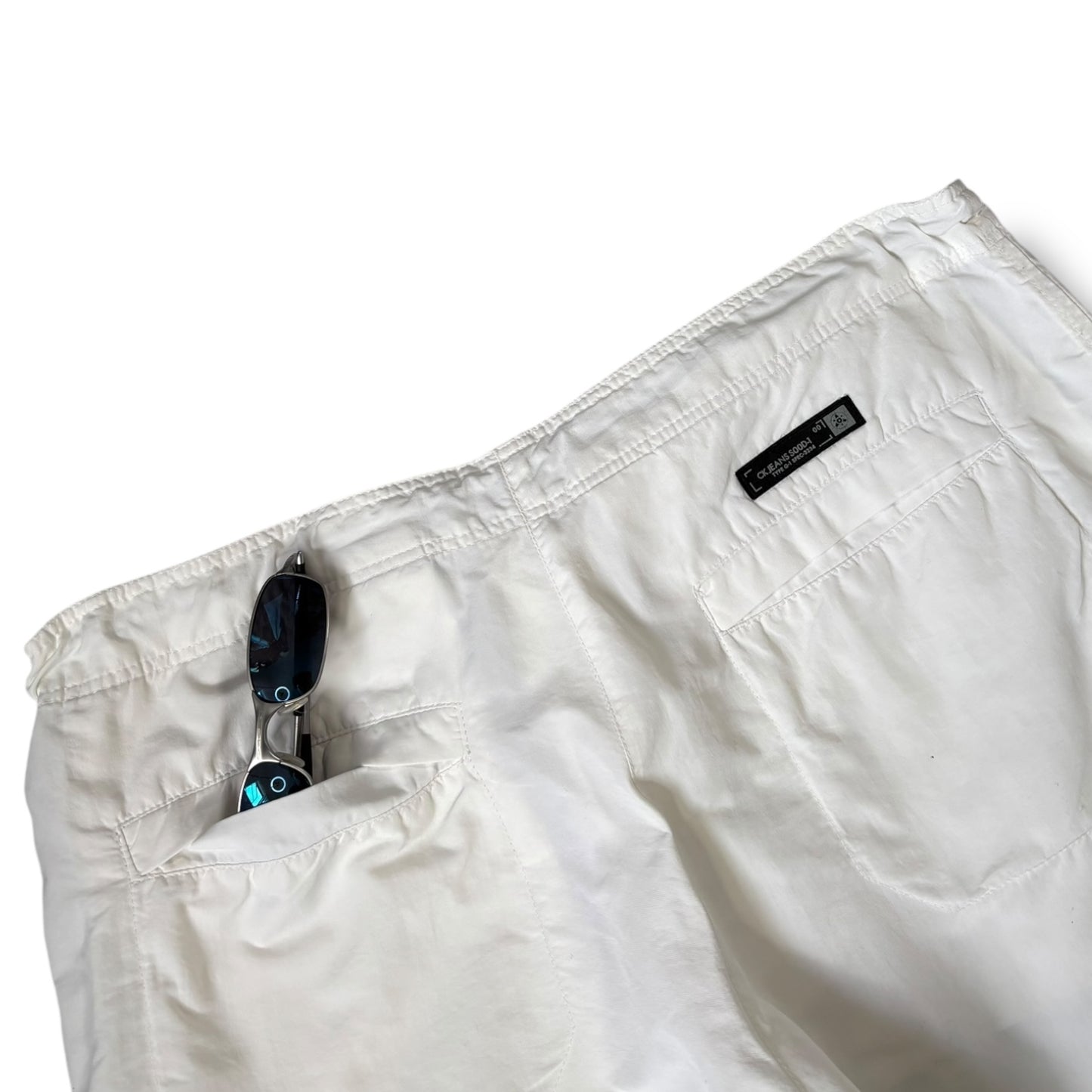 Calvin Klein Khaki 00’s Parachute Bottoms 34W