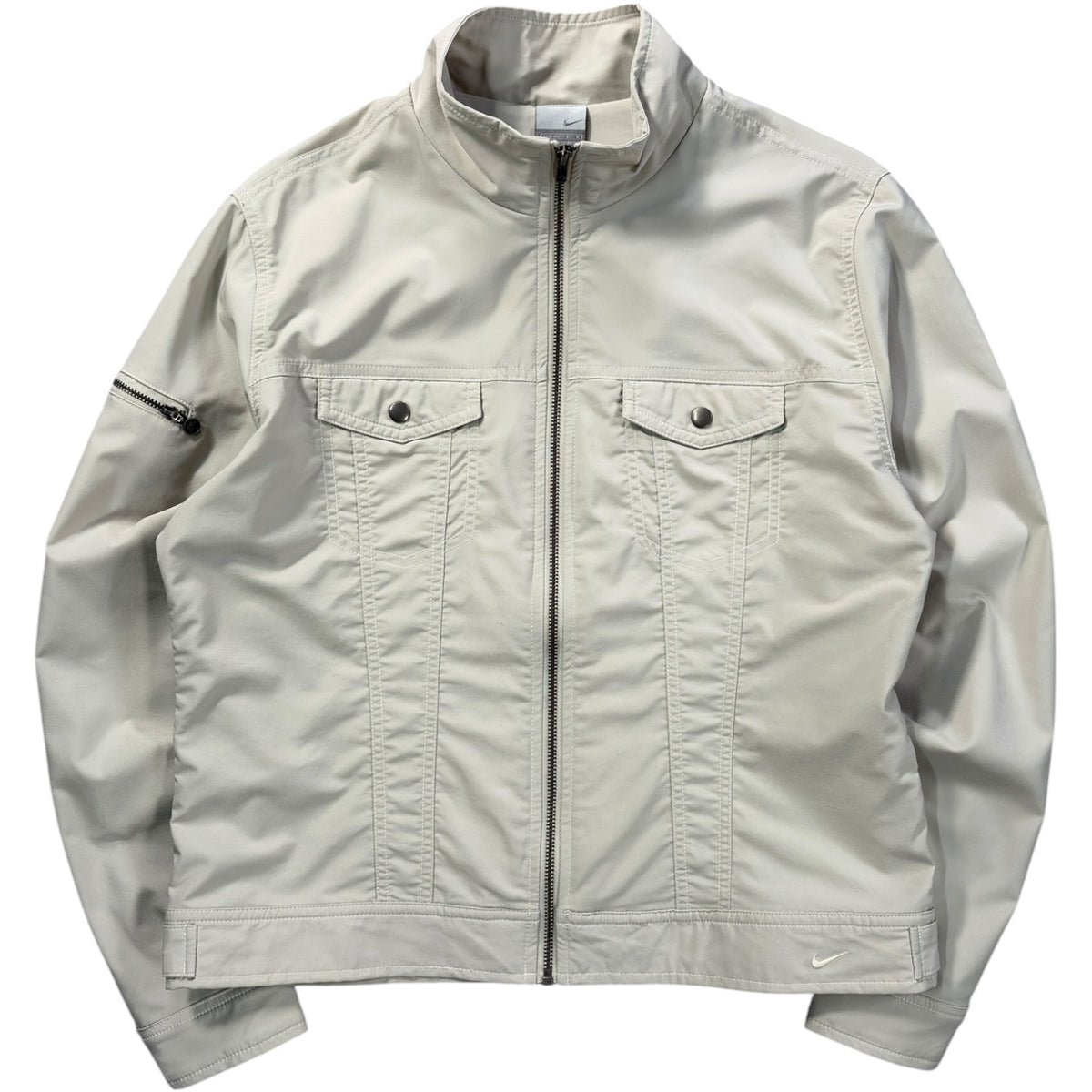Nike 00’s Contrast Stitch Cropped Jacket S
