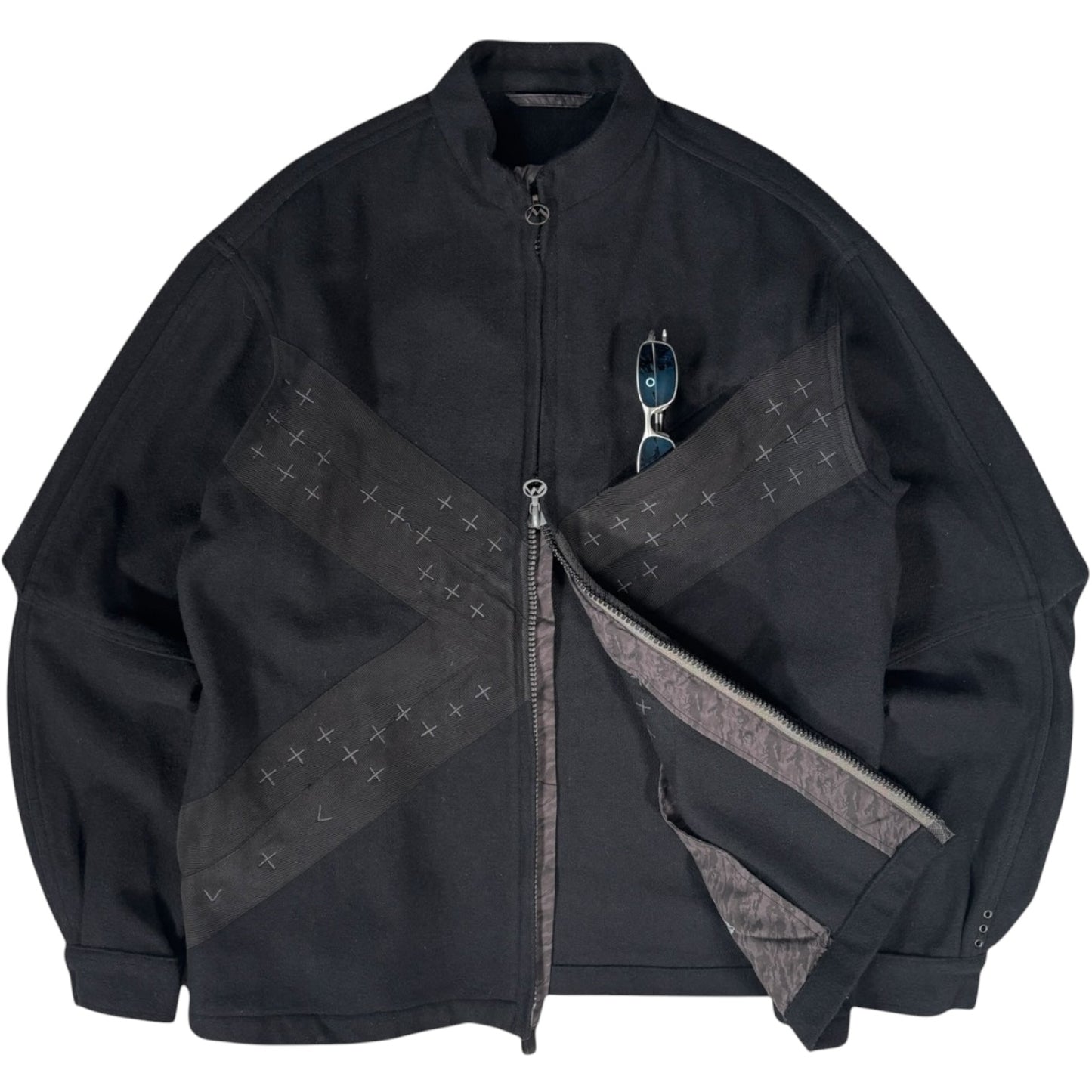 Maharishi Web Maosim Wool Bomber Jacket XL