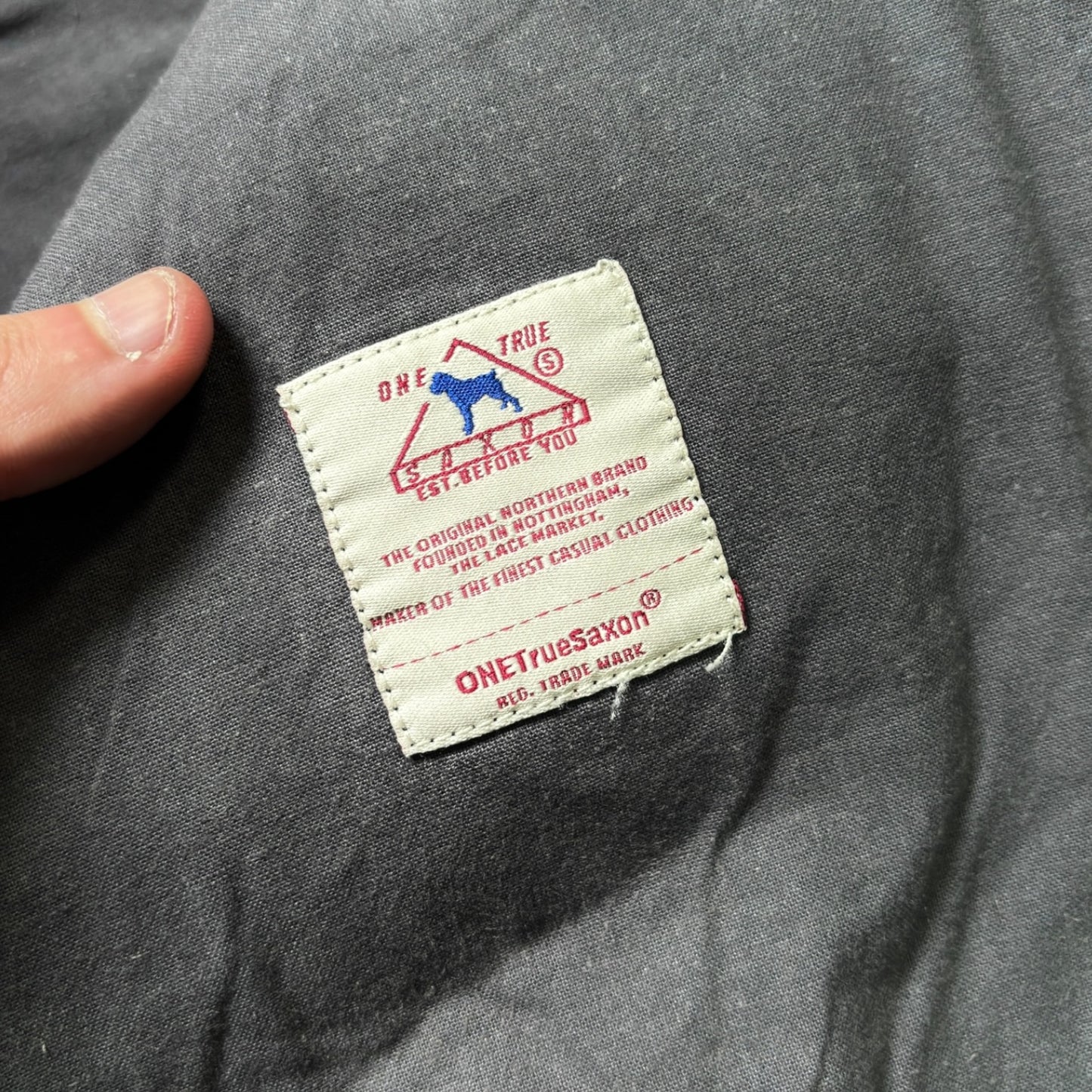 One True Saxon 00’s Harrington Jacket M