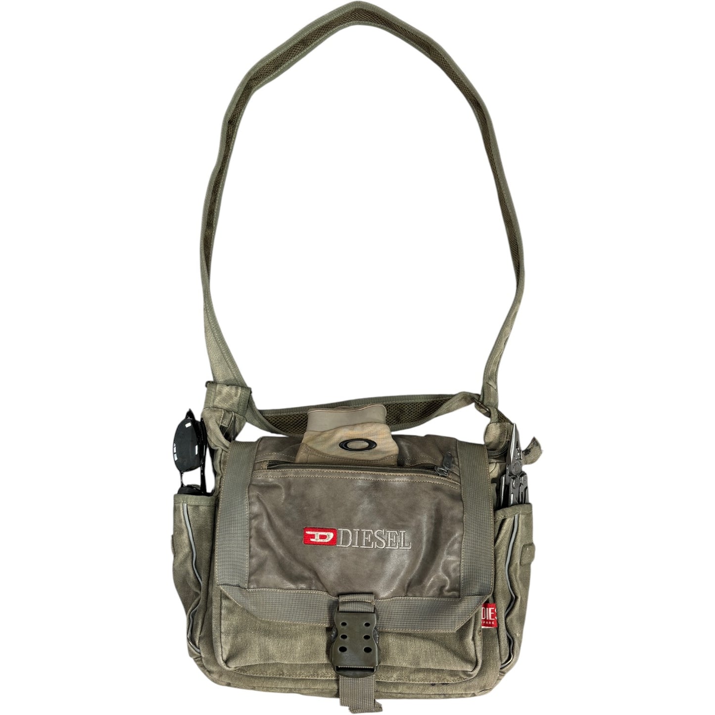 Diesel 00’s Spare Parts Messenger Bag