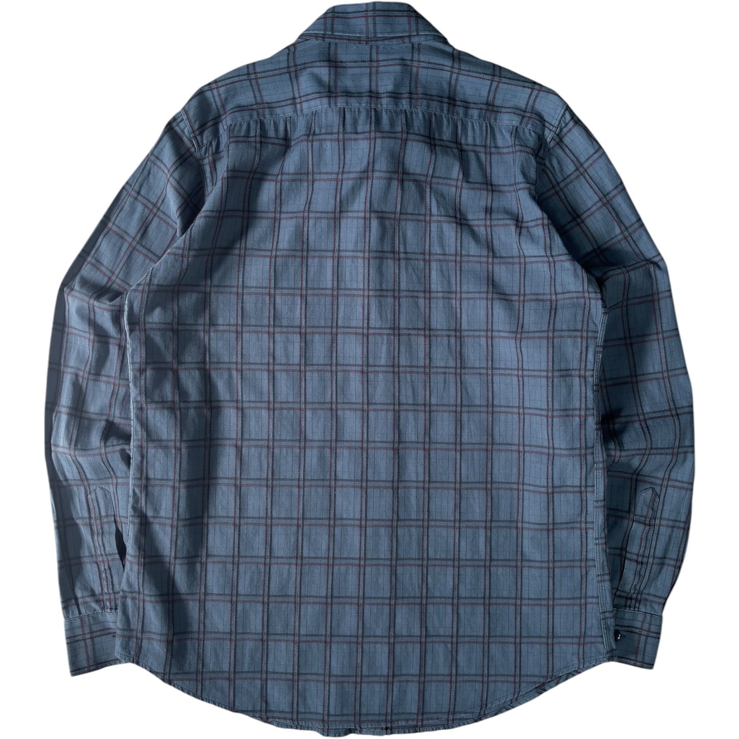 Armani Jeans 00’s Plaid Long Sleeve Shirt L