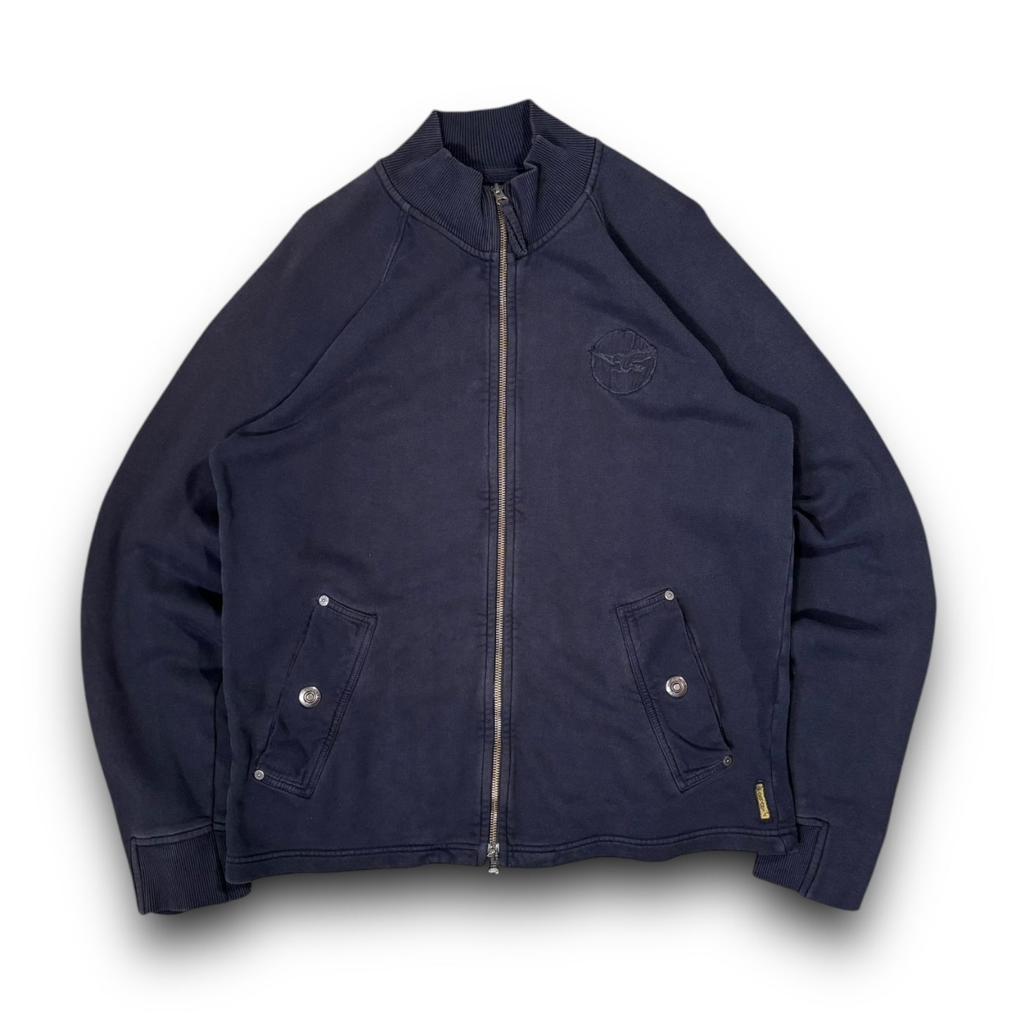 Armani Jeans 00’s Dual Full Zip Sweatshirt XXL