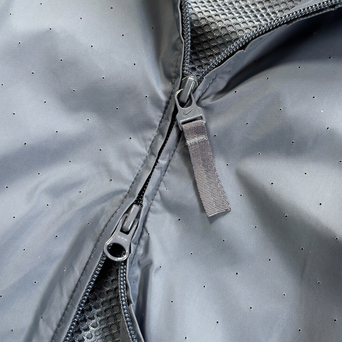 Nike 00’s White Label Perforated Dual Zip Jacket XL