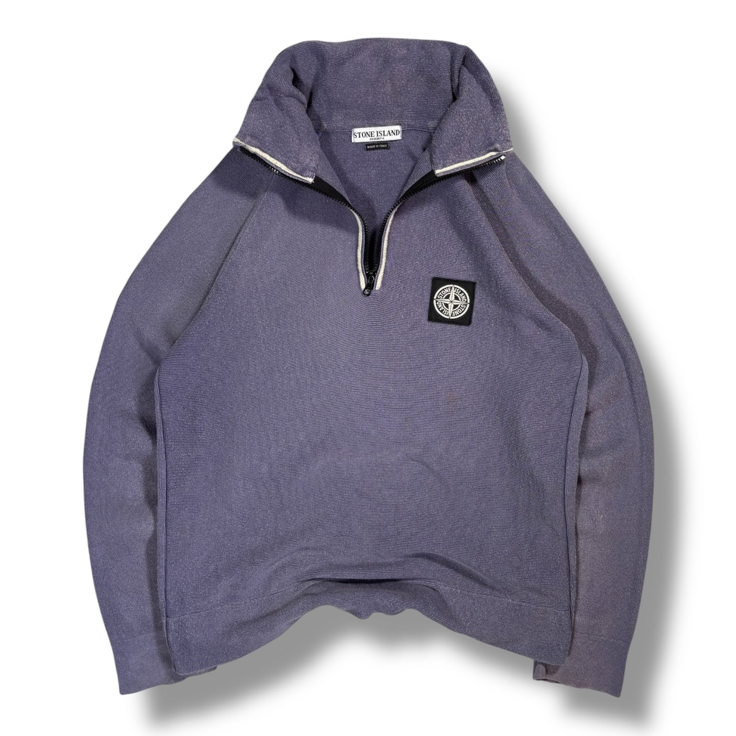 Stone Island 00’s Quarter Zip Sweatshirt Medium