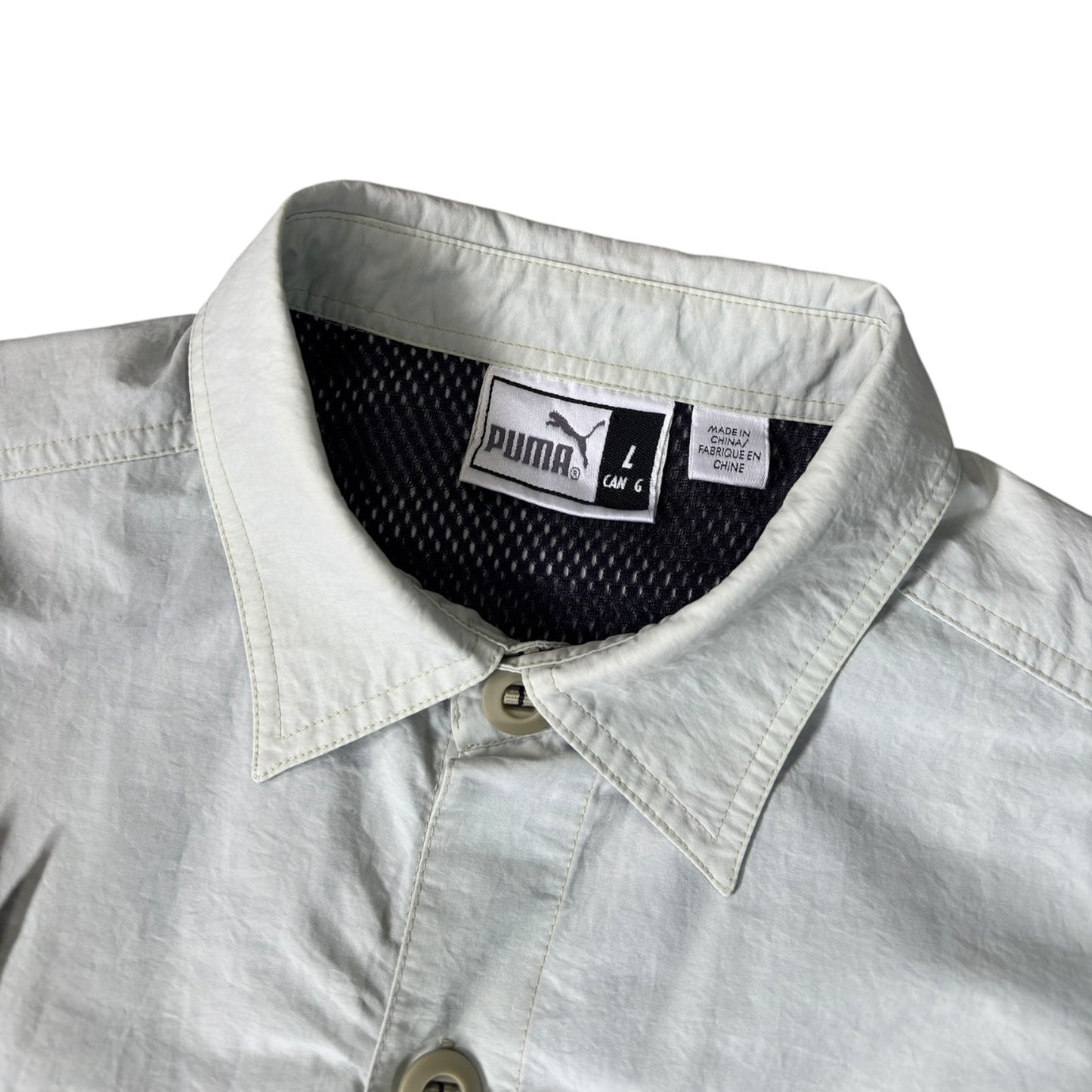 Puma 00’s Dual Pocket Ventilated Short Sleeve Shirt L