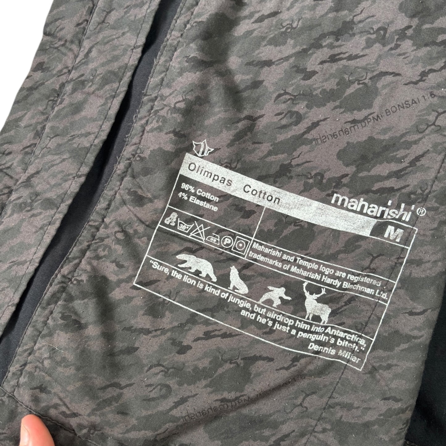 Maharishi 00’s Dual Zip Field Jacket M