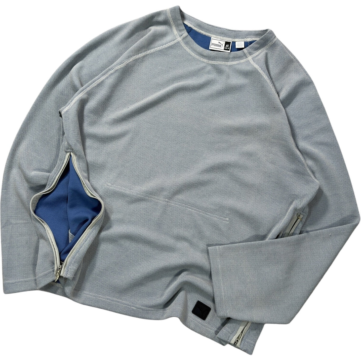 Puma 00’s Textured Dual Zip Pocket Jumper XL