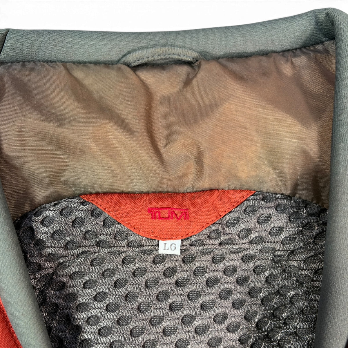 Tumi 00’s Rust Multipocket Travel Vest XL
