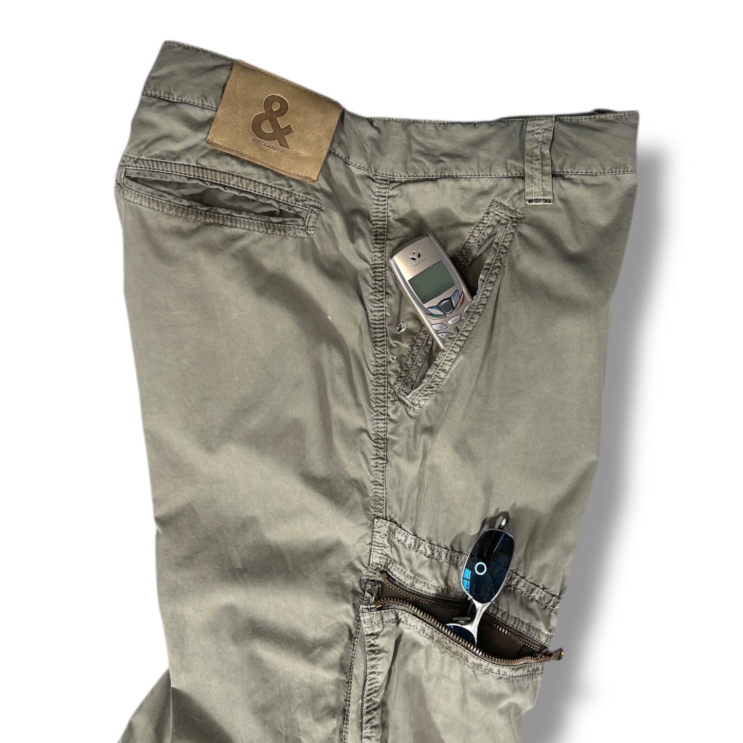 Dolce & Gabbana 00’s Multipocket Cargo Trousers W36