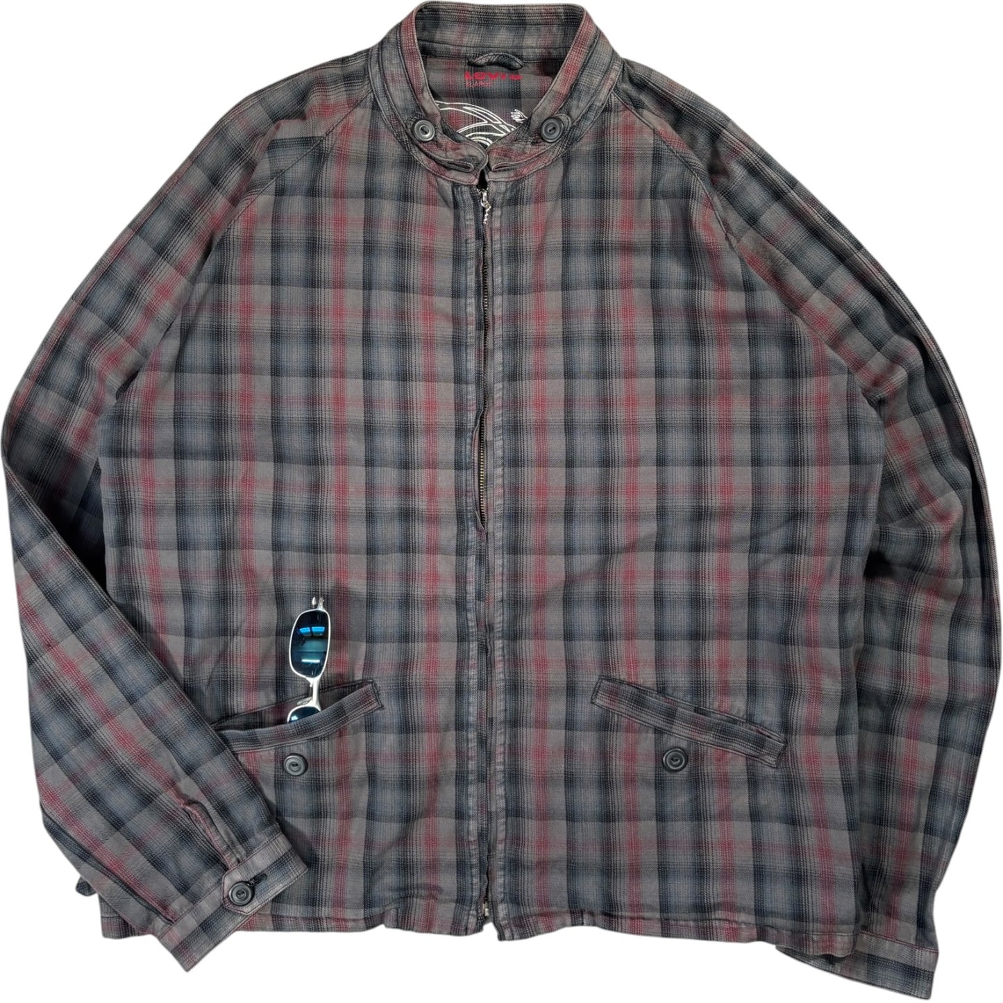 Levi’s 00’s Checkered Plaid Shacket XL