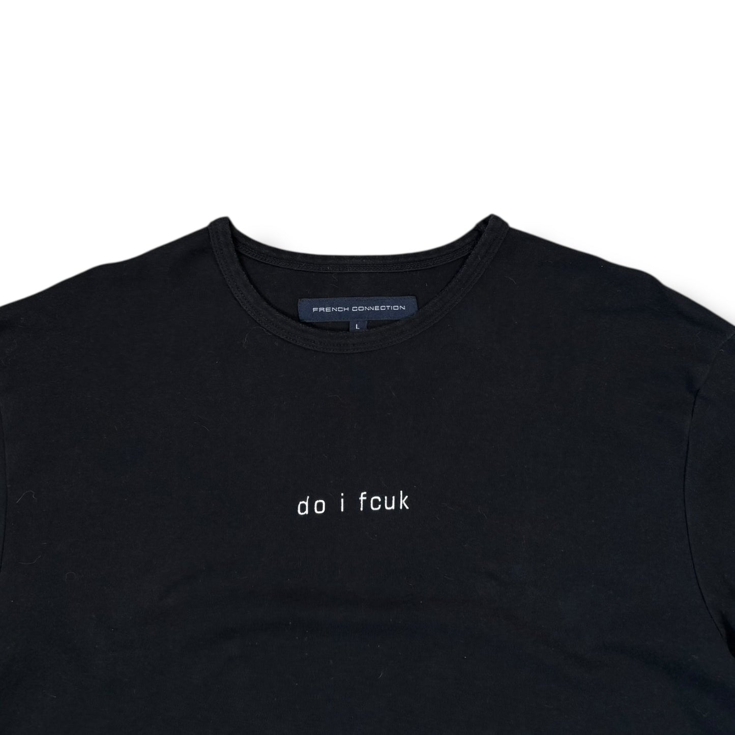 FCUK 00’s “Do I FCUK” T Shirt Large