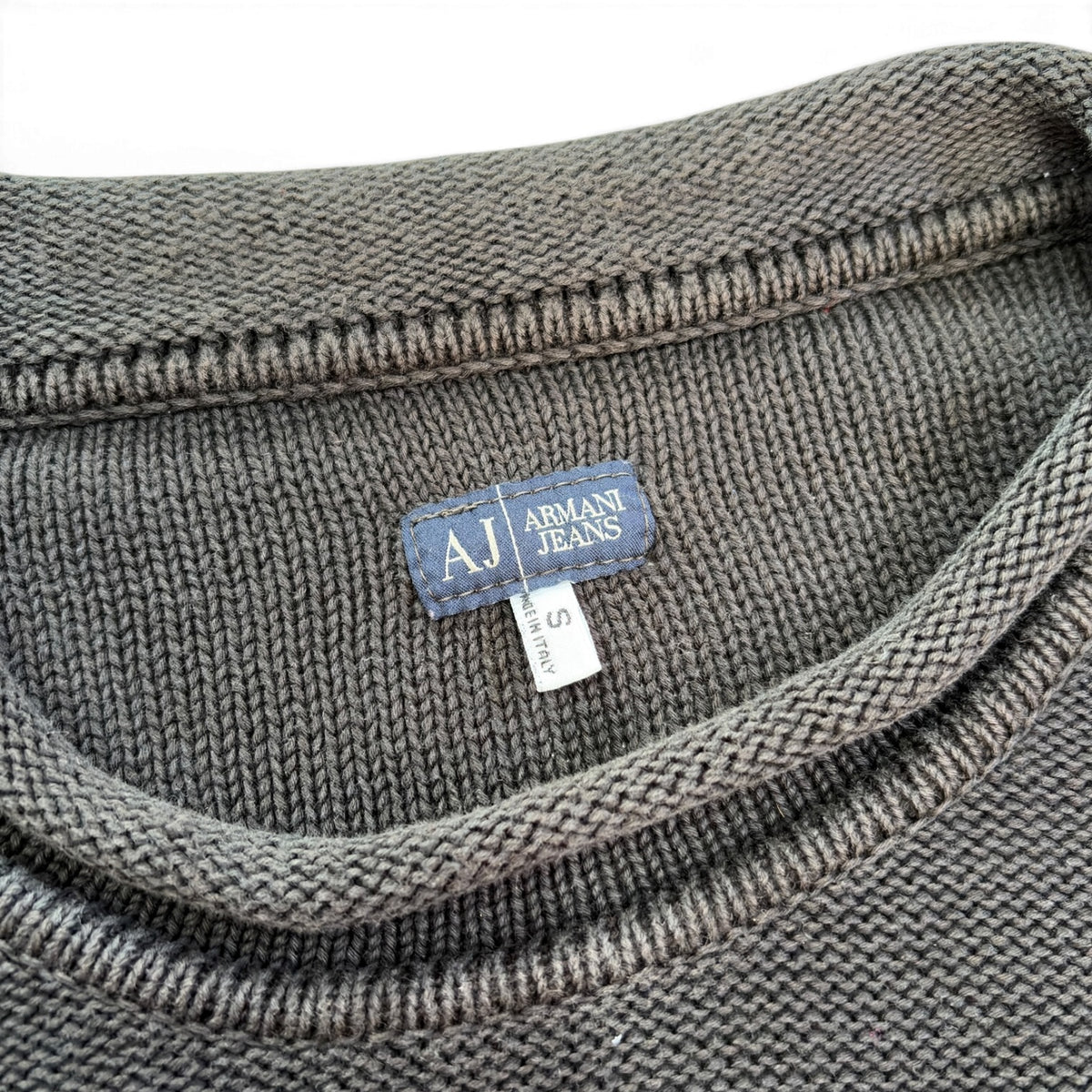 Armani Jeans 00’s Heavyweight Knit Jumper S